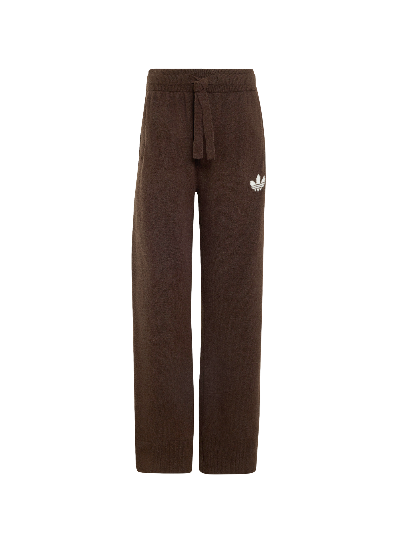 Pantalon ample uni en maille  ADIDAS Brown