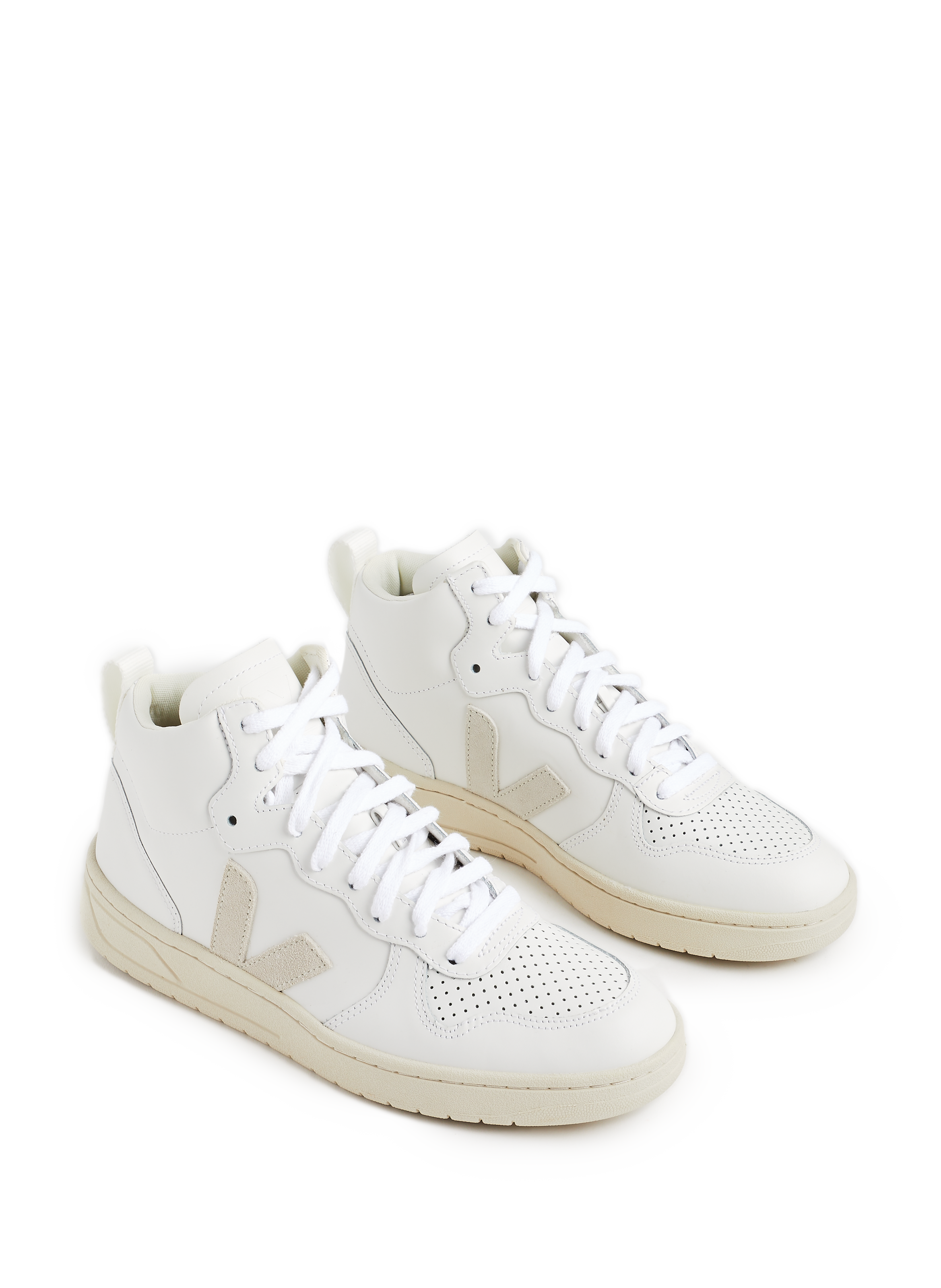 Baskets V-15 en cuir