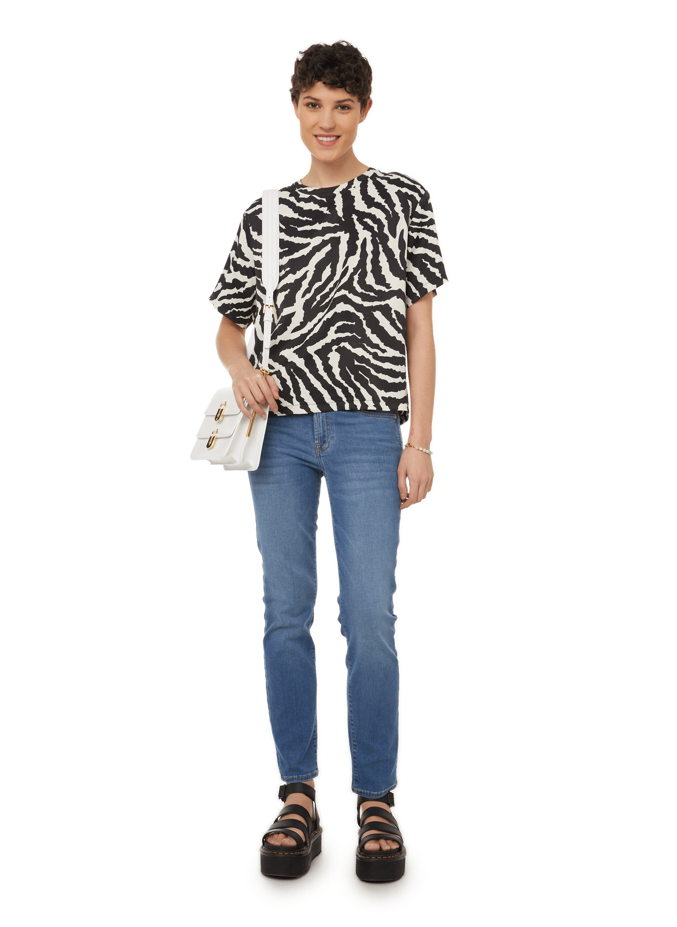 Zebra T-shirt SAISON 1865 Multicolour