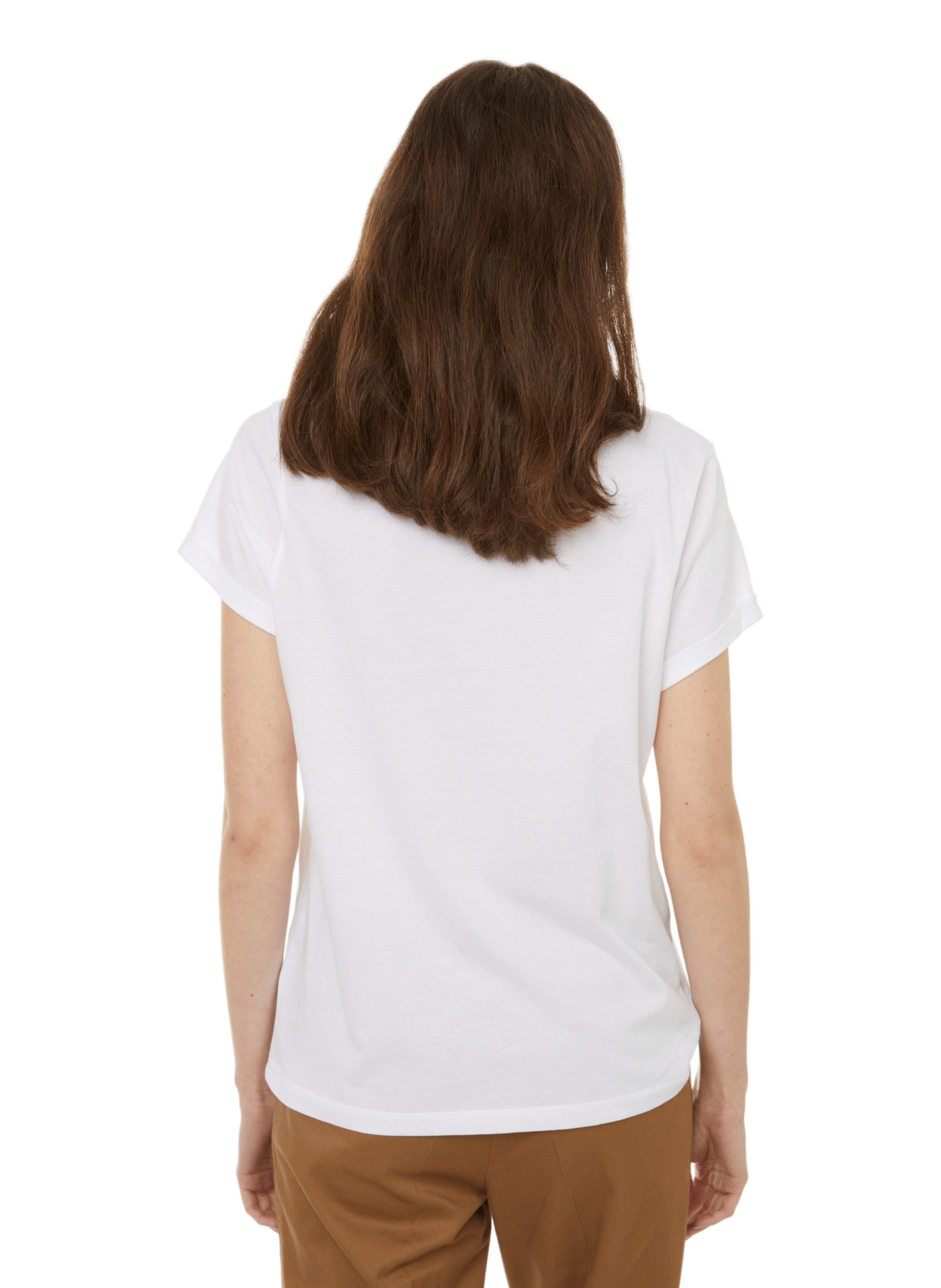 T-shirt en coton organique Blanc