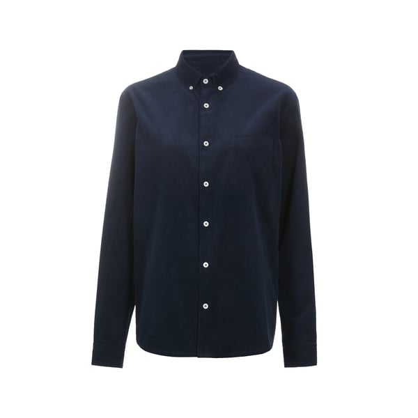 Chemise en velours côtelée