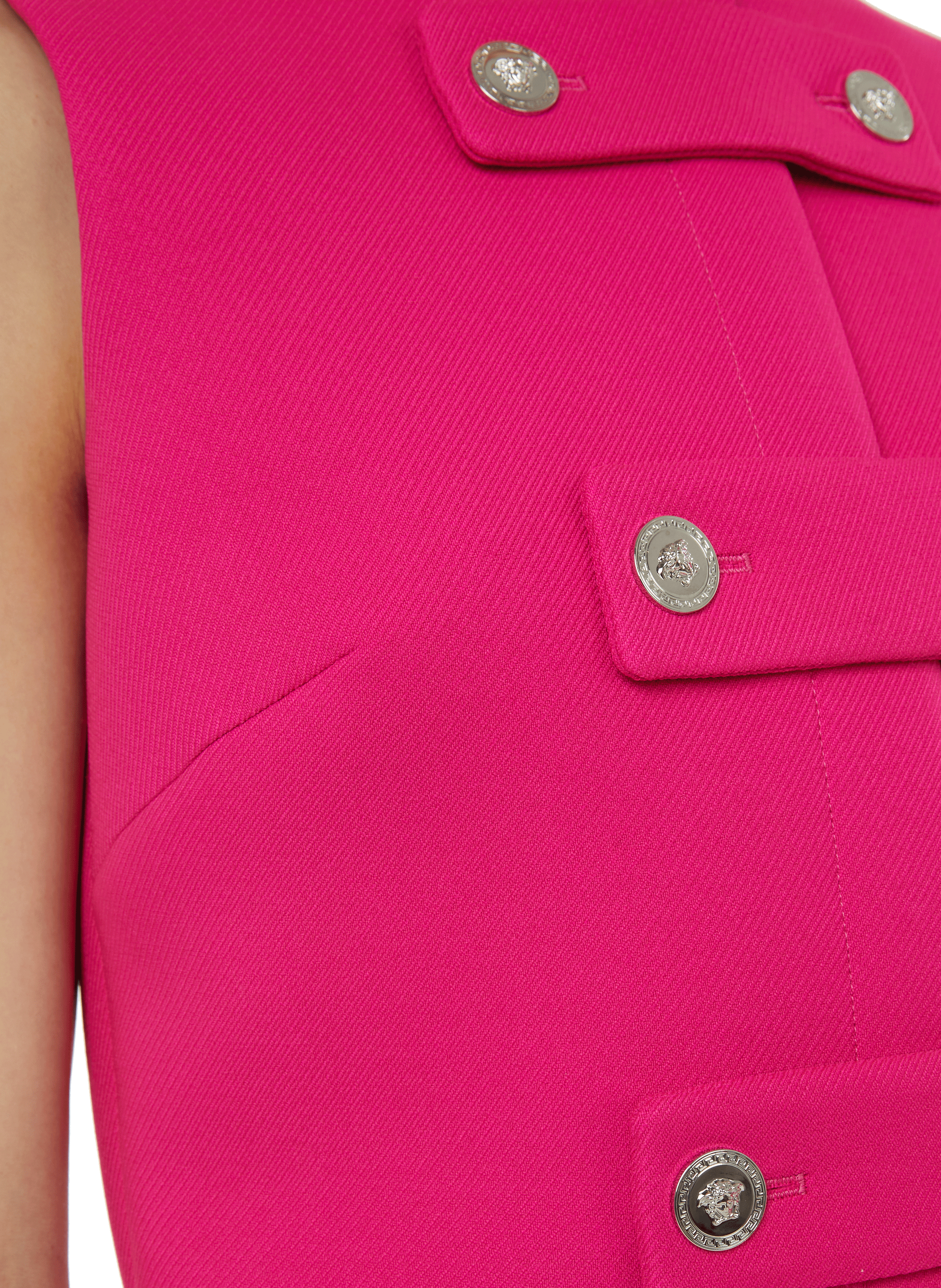 Veste sans manches VERSACE Rose