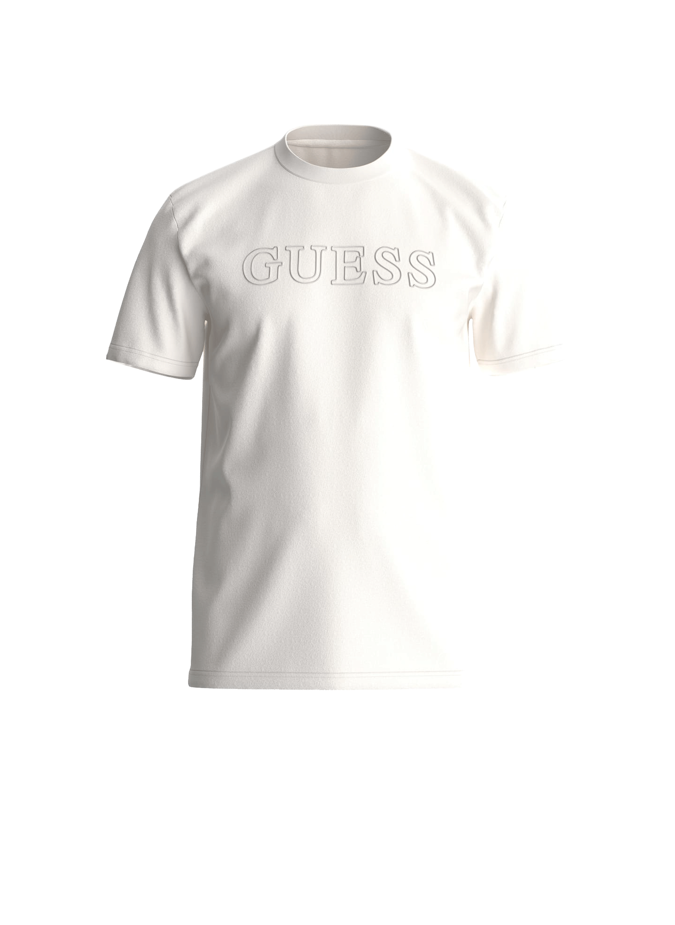 Tee-shirt en coton GUESS Beige