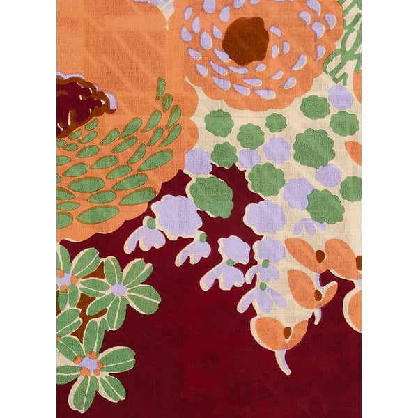 Foulard en laine Orangerie
