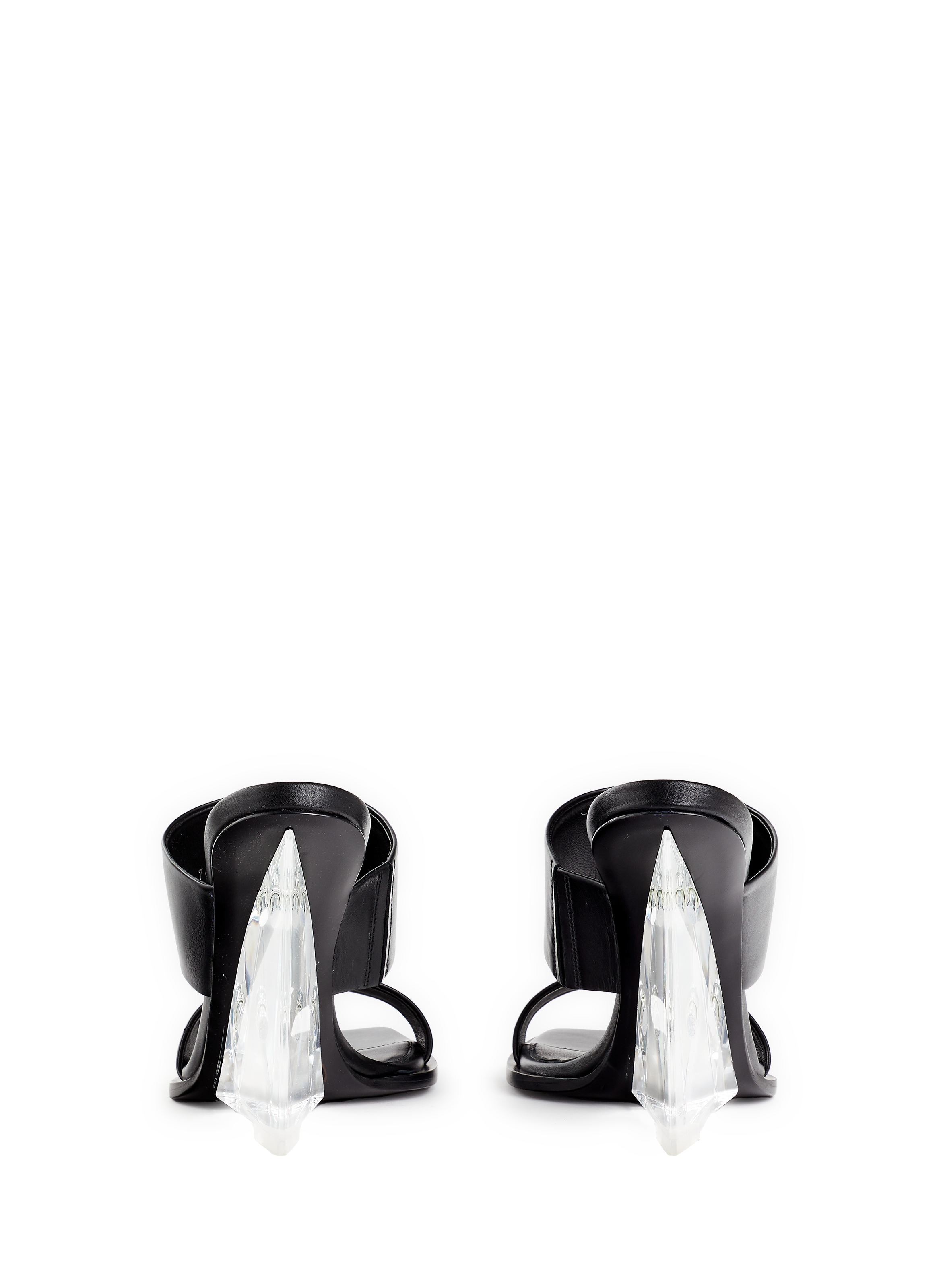 Wedge heel sandals ALEXANDER MCQUEEN Black