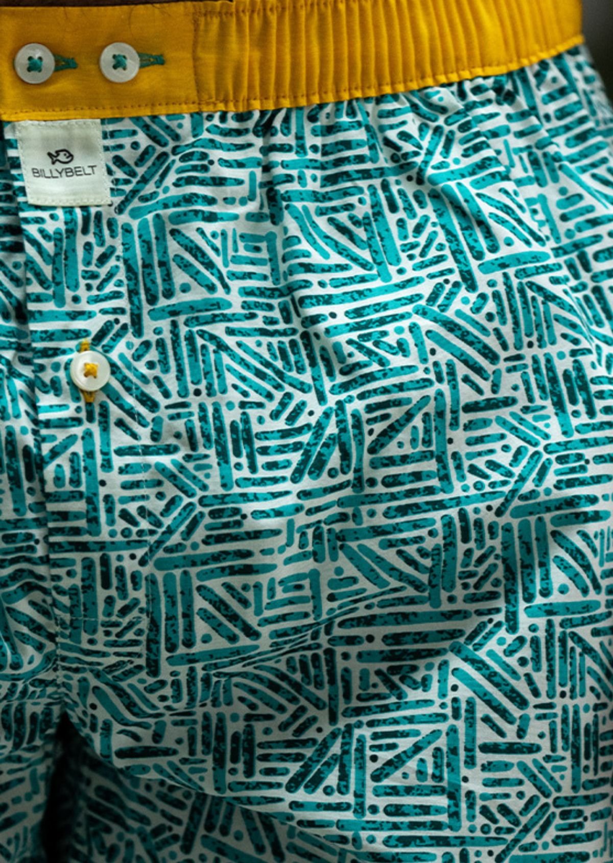 Caleçon en coton biologique BILLYBELT Bleu