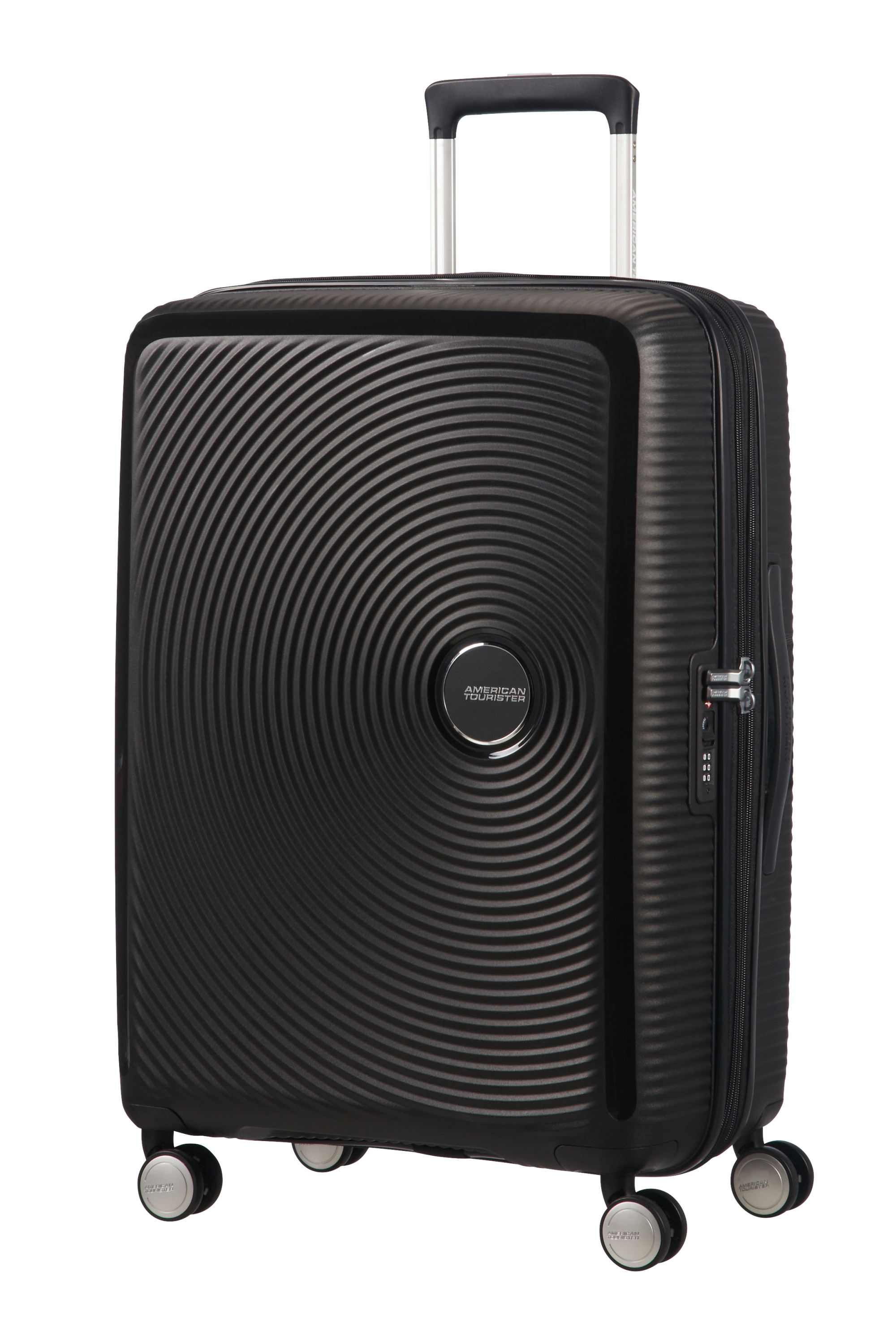 Soundbox valise 4 roues taille m Noir
