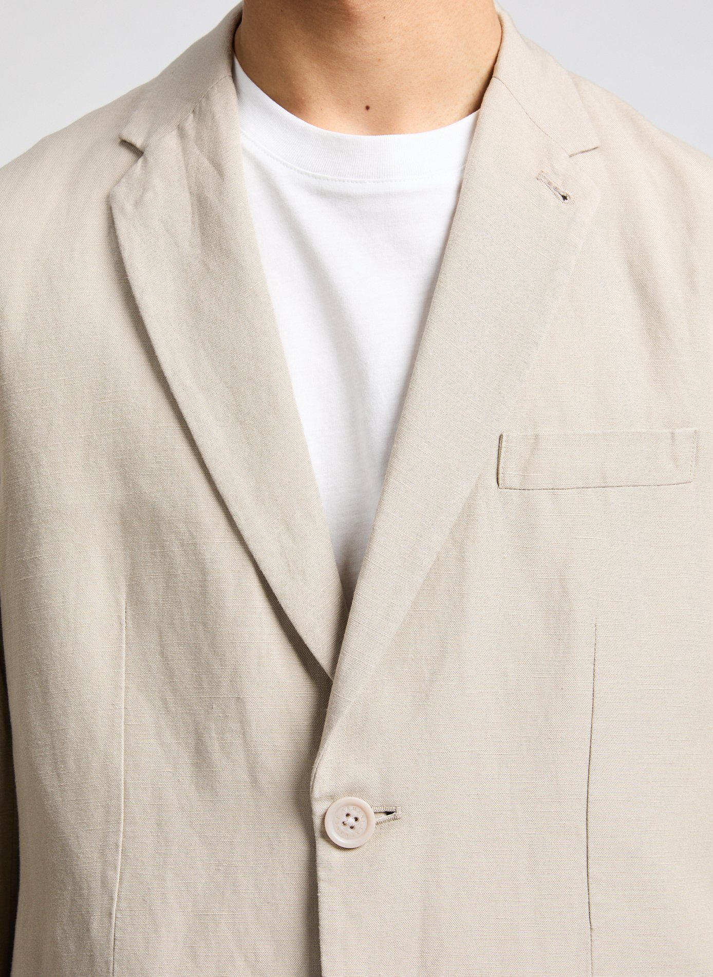 Blazer en lin ARMANI EXCHANGE Beige