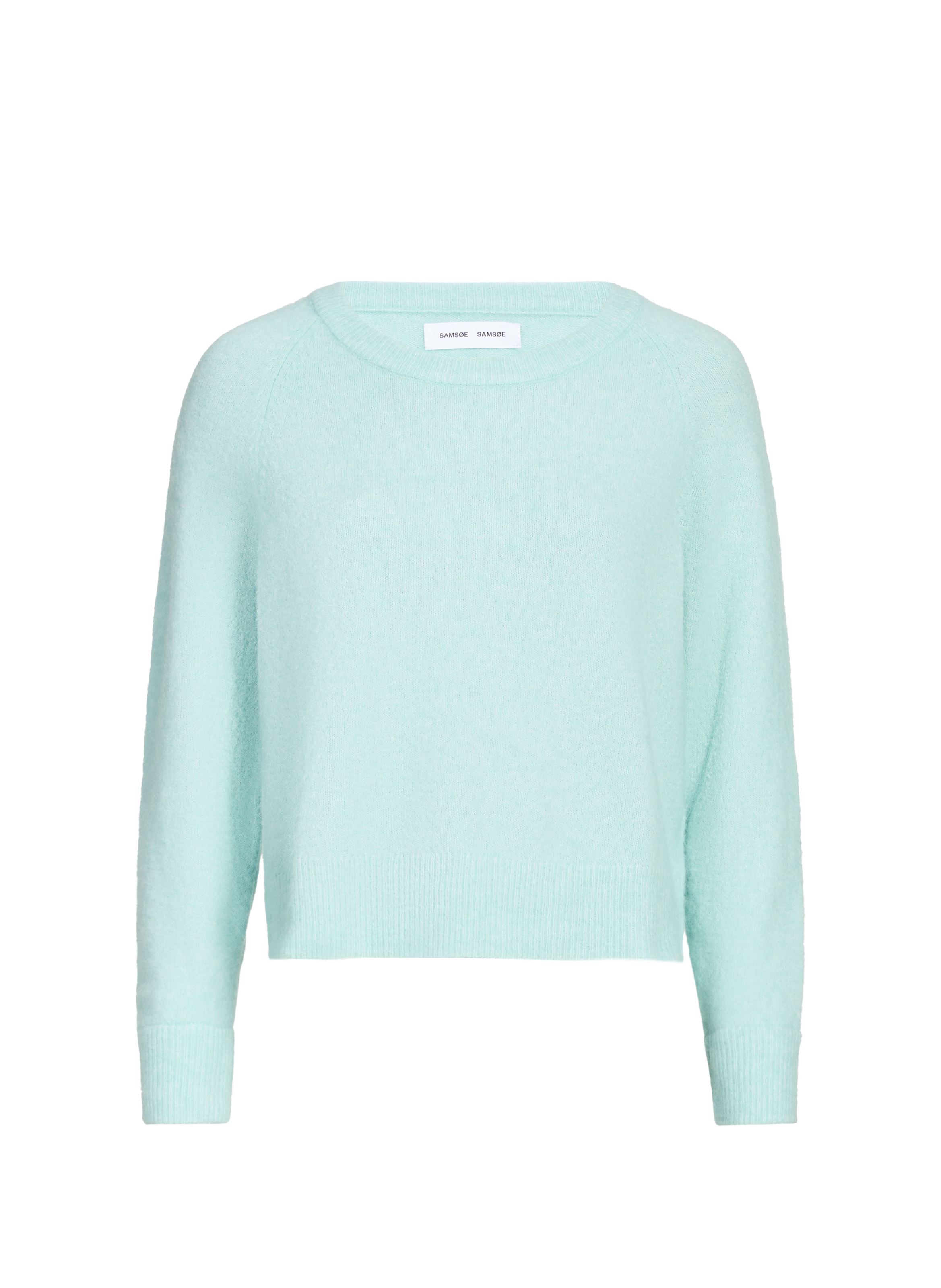Pull uni en laine SAMSOE SAMSOE Vert