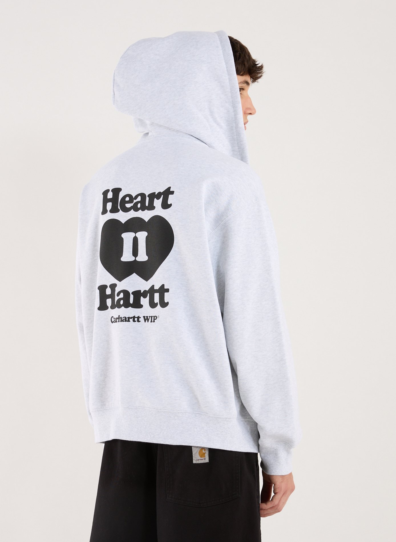 Hoodie à capuche Heart CARHARTT WIP Gris