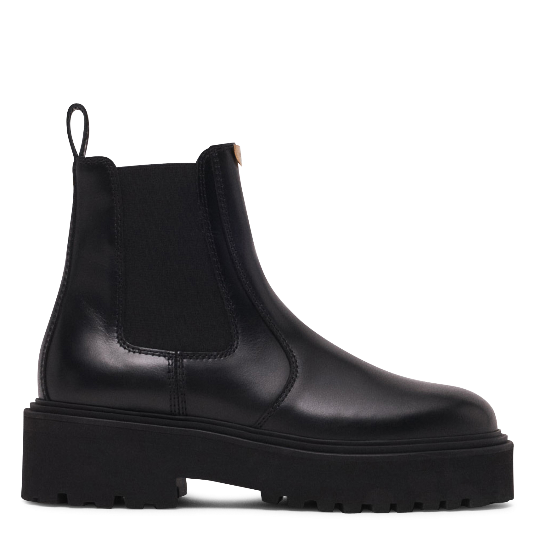 MAJE Bottines en cuir Noir
