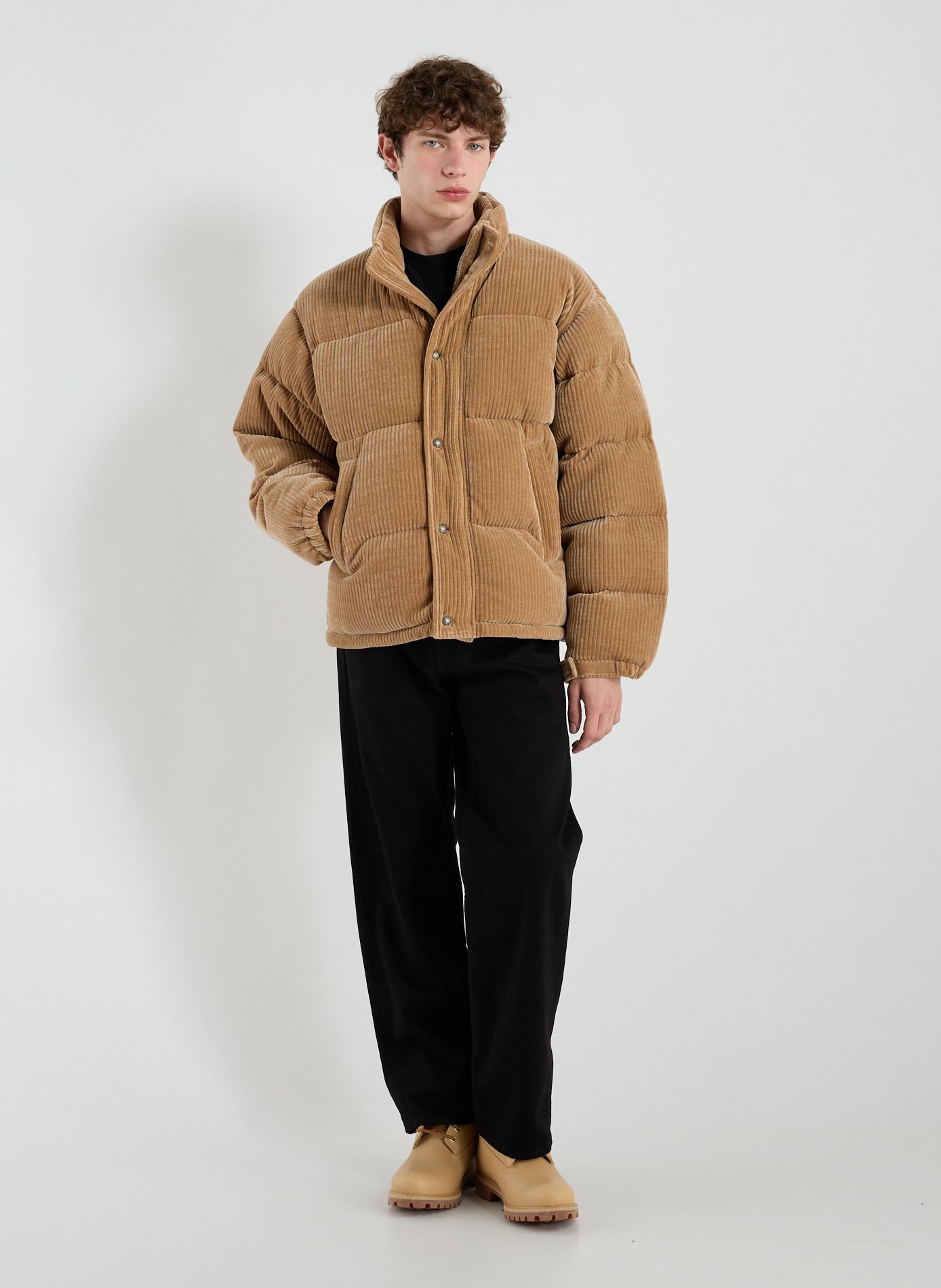 Short velvet jacket CALEB Brown