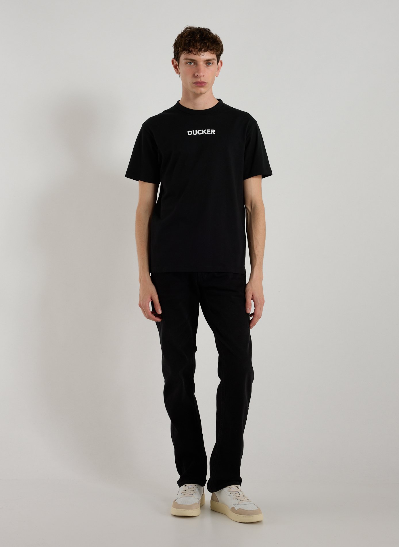 T-shirt en coton SAVE THE DUCK Noir