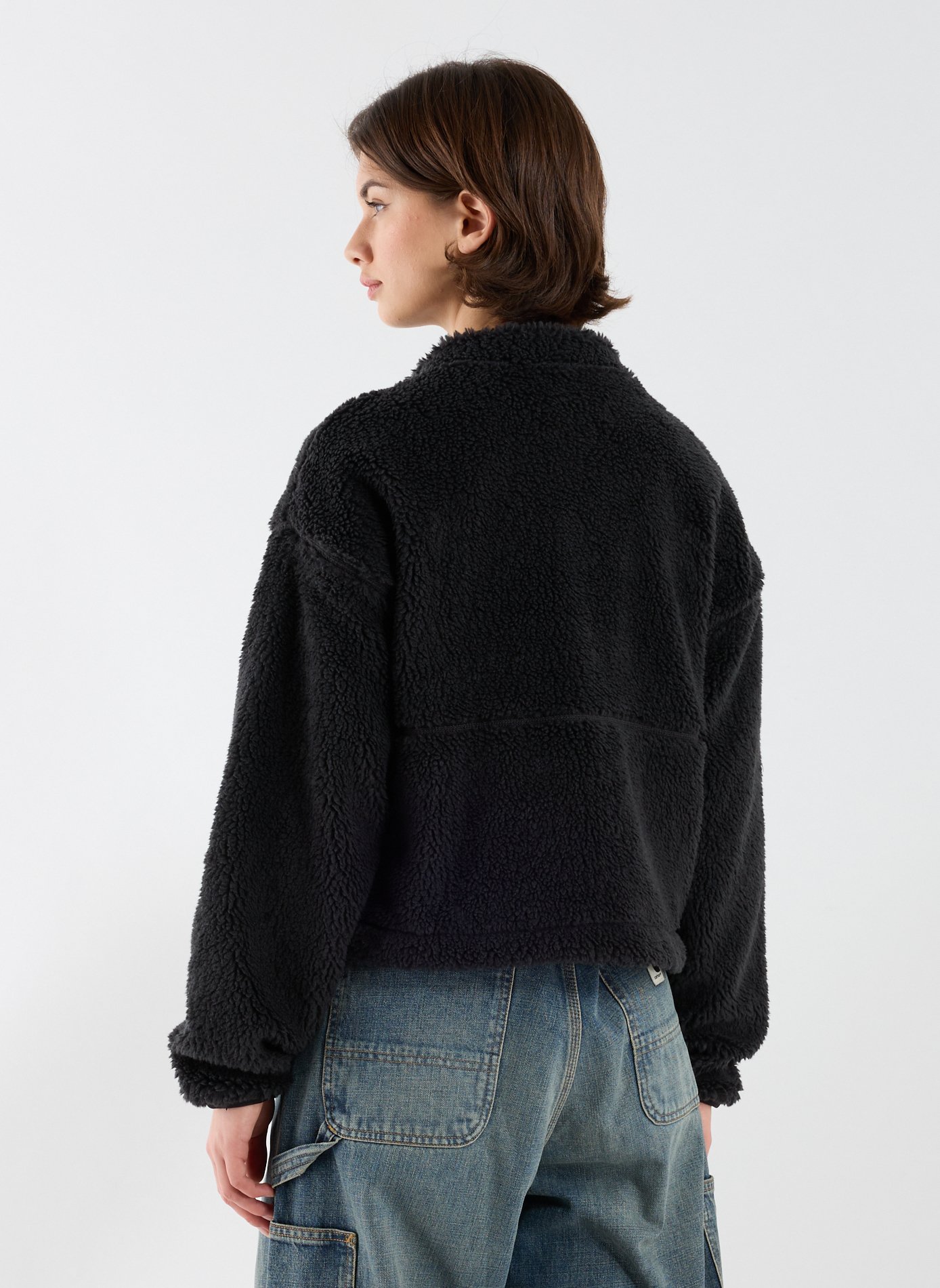 Short sherpa jacket THE NORTH FACE Black