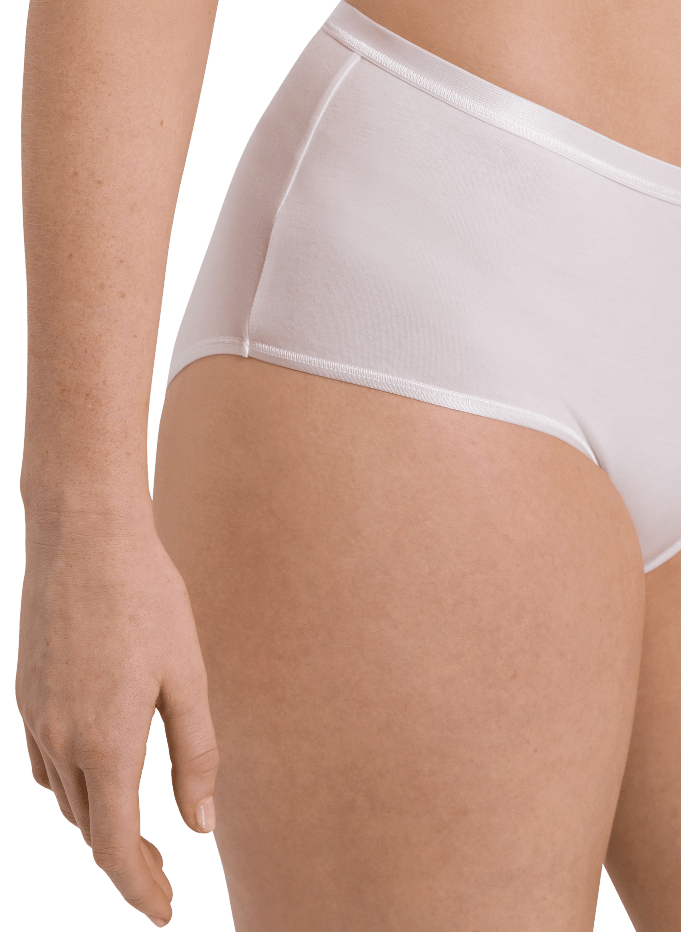 Cotton briefs HANRO White