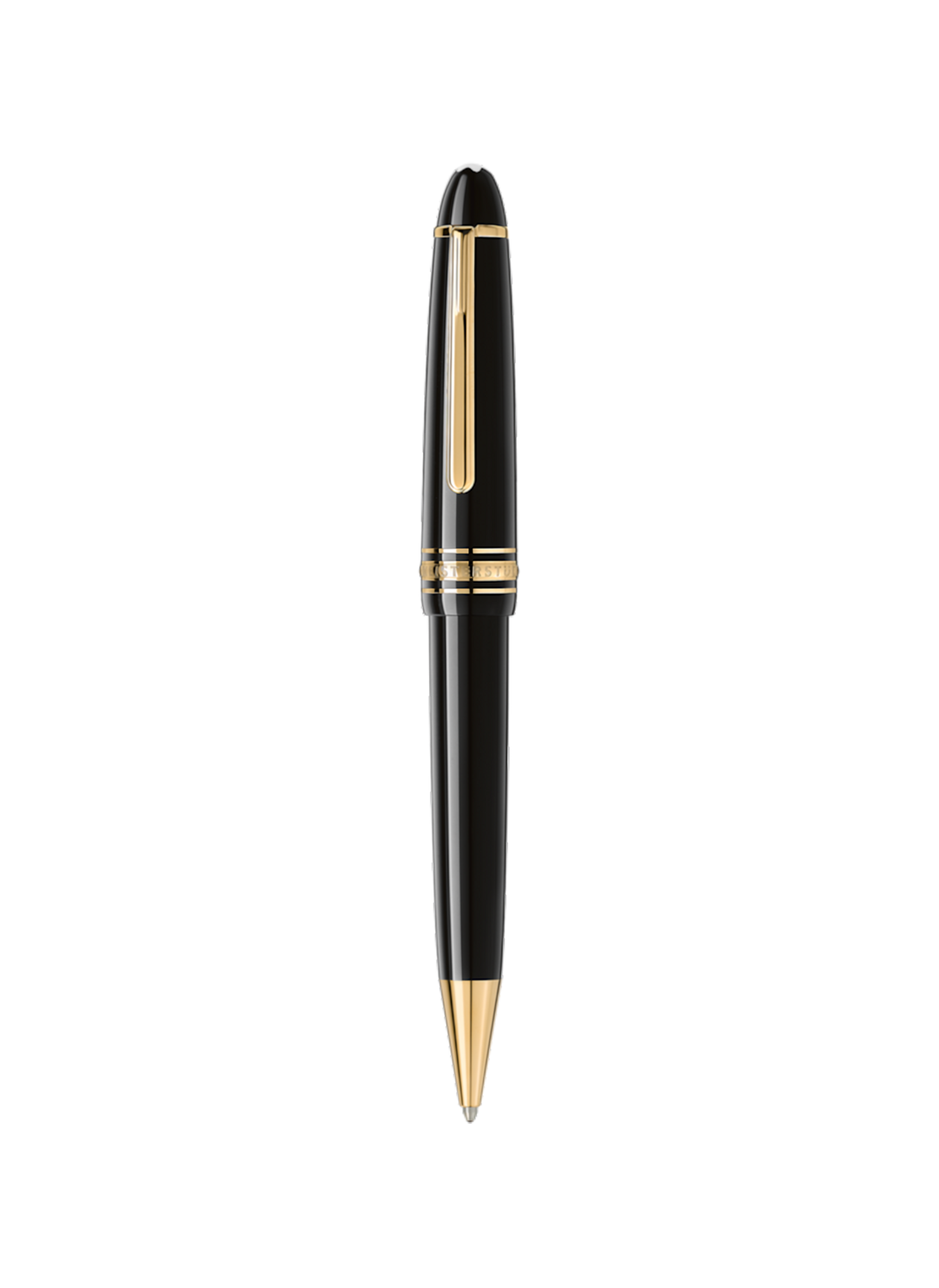 Resin ballpoint pen MONTBLANC Black