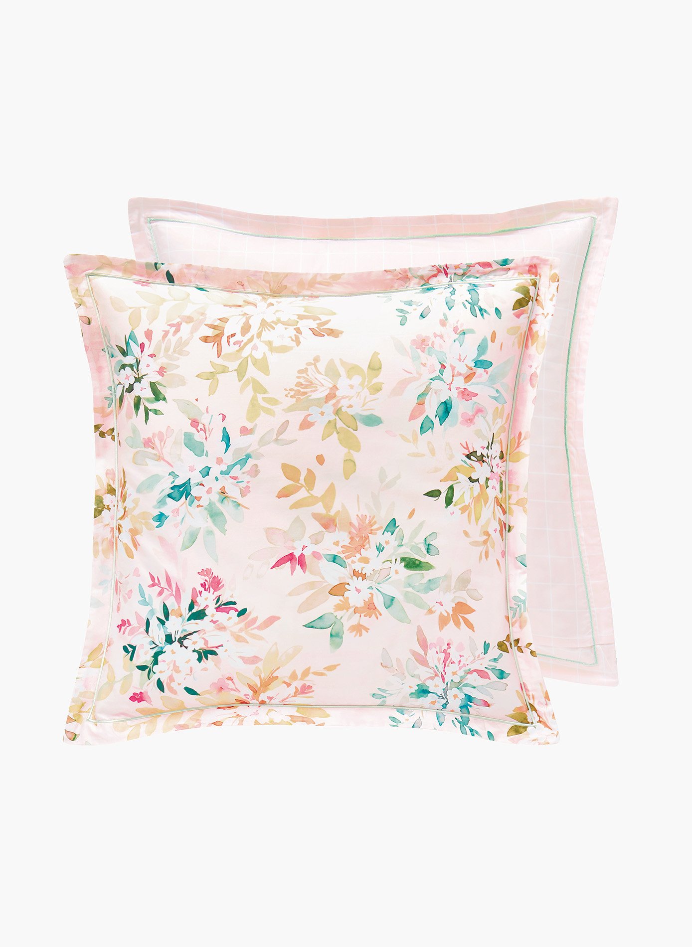 TAIE D'OREILLER Nil ANNE DE SOLENE Rose