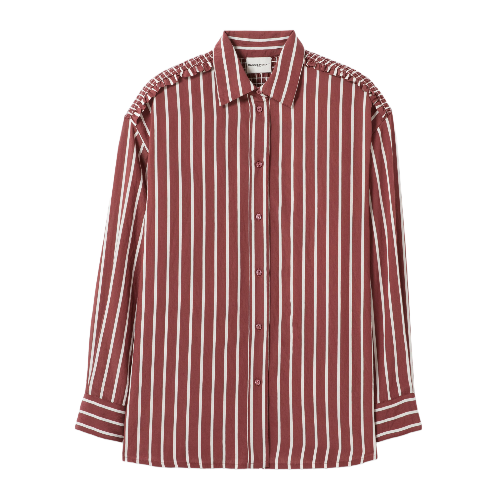 Chemise oversize à rayures CLAUDIE PIERLOT Multicolore