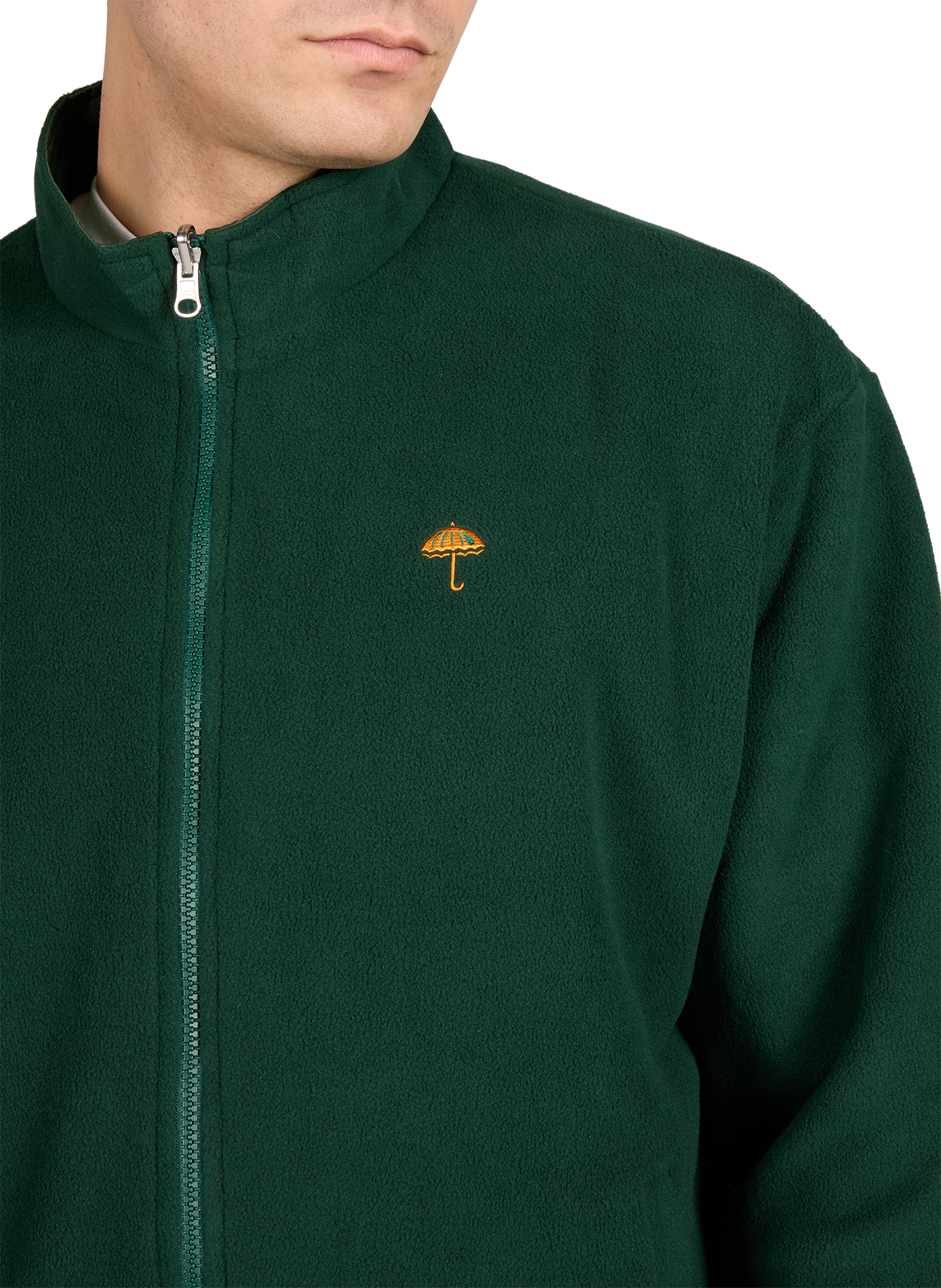 Veste droite polaire à col montant HELAS CAPS Beige