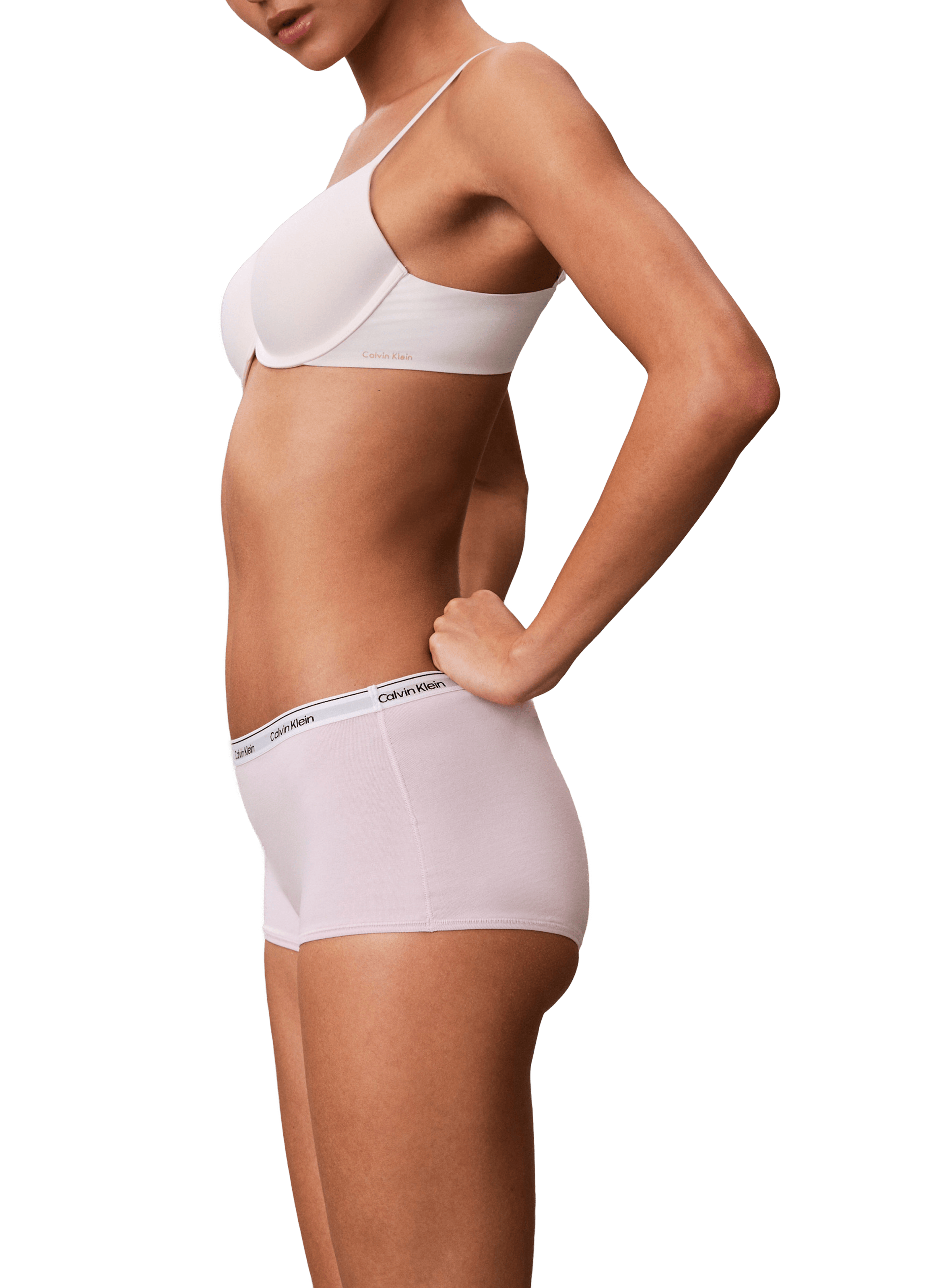 Cotton logo culottes CALVIN KLEIN Pink