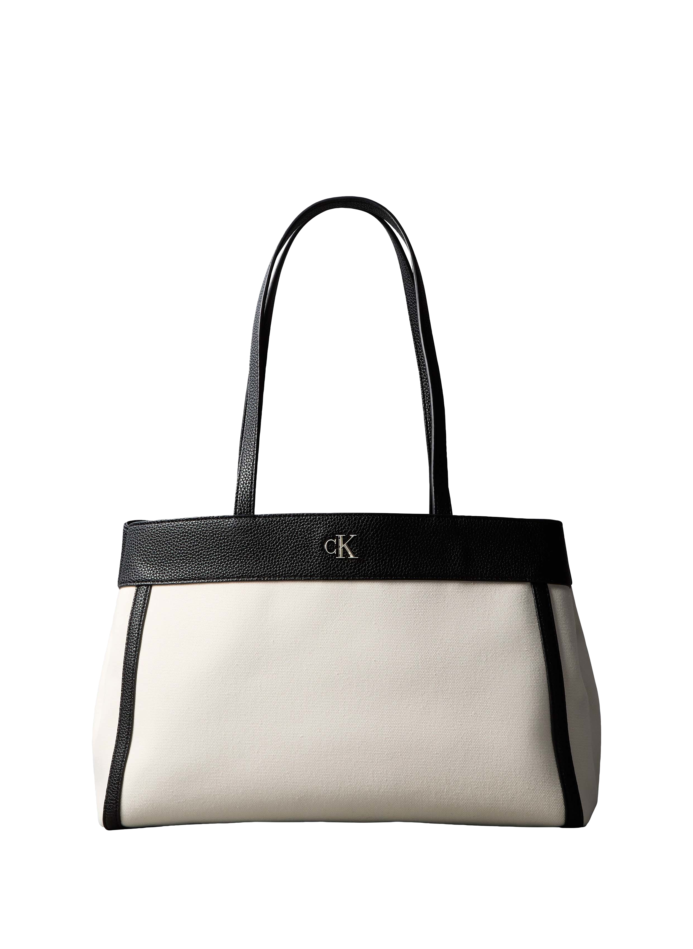 Sac cabas en toile de coton CALVIN KLEIN Blanc