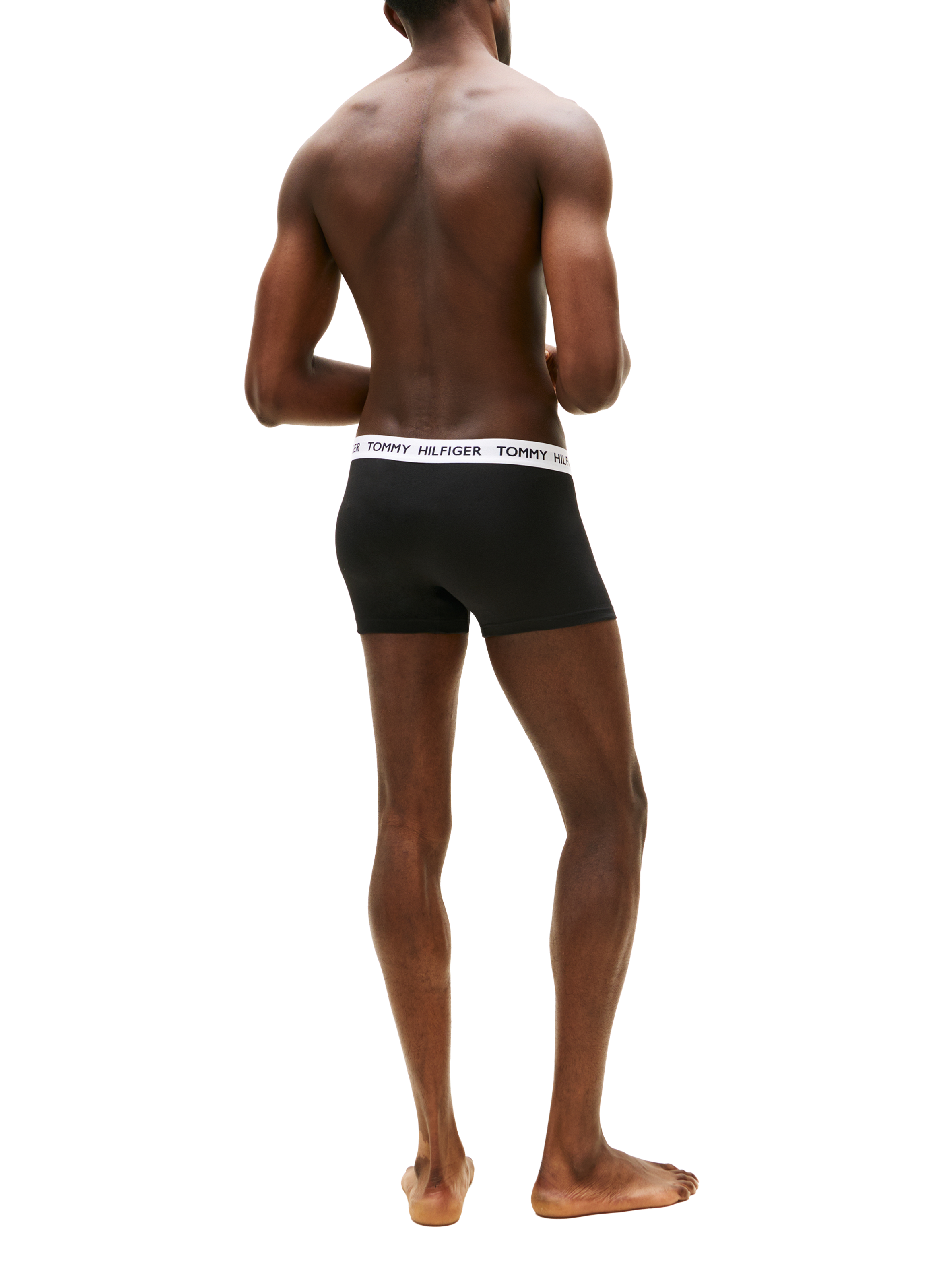 Set of organic cotton blend boxers TOMMY HILFIGER Black