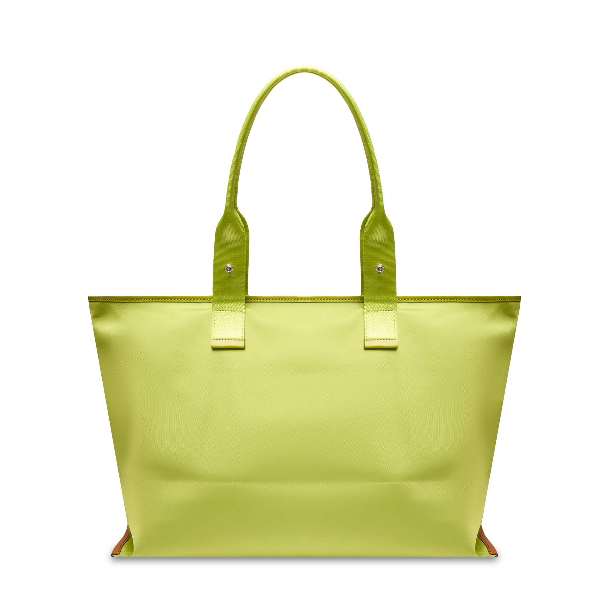 Sac cabas zippé l mistral rollable de lancel en nylon LANCEL Vert