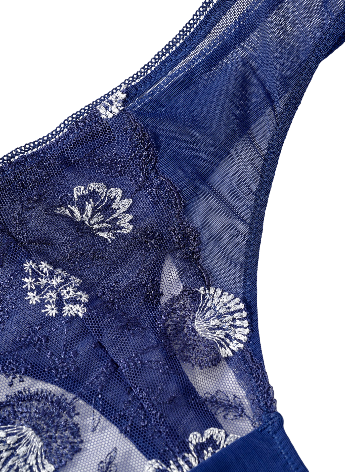 Lace thong PASSIONATA Blue