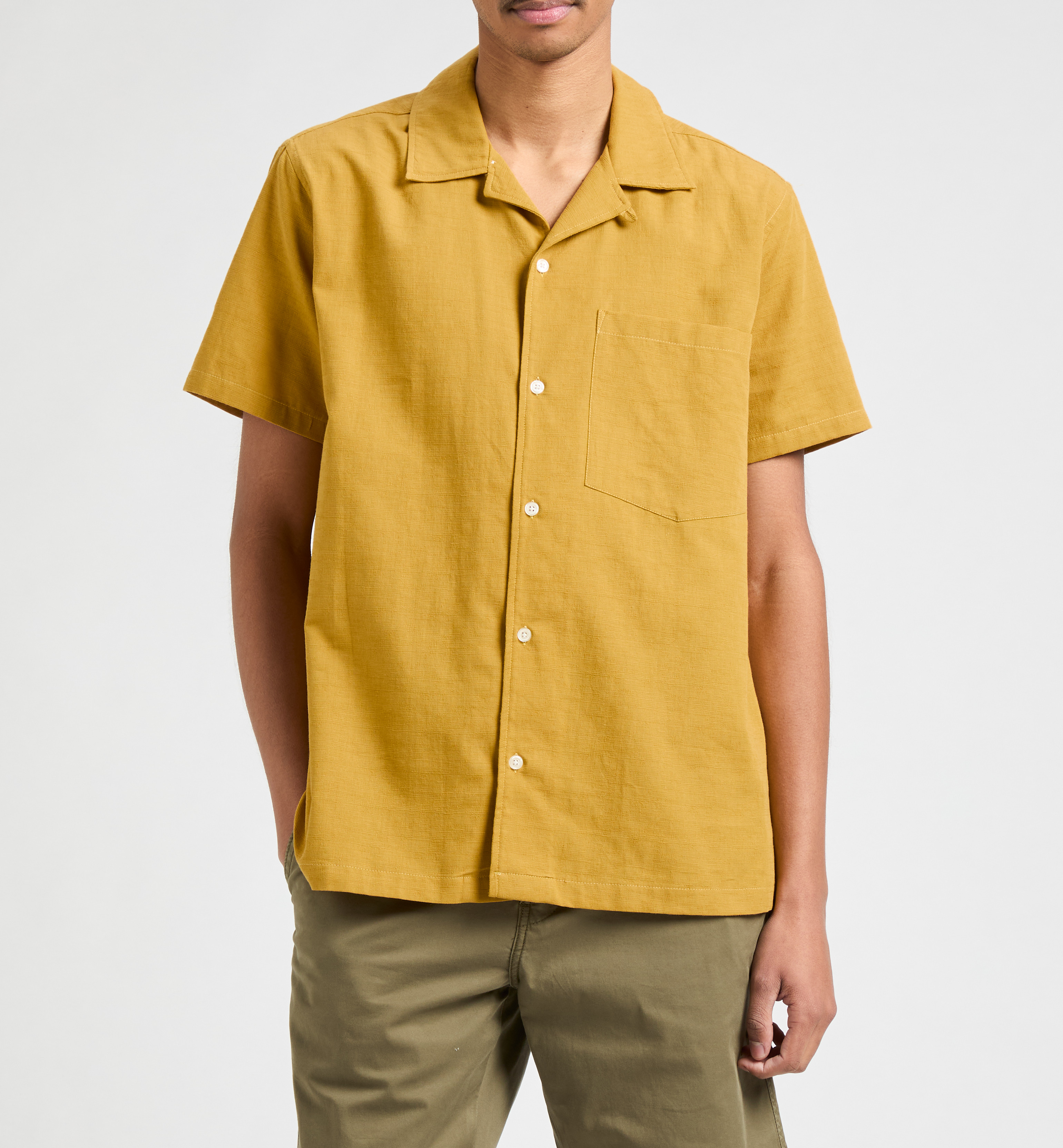  Cotton shirt AU PRINTEMPS PARIS Yellow