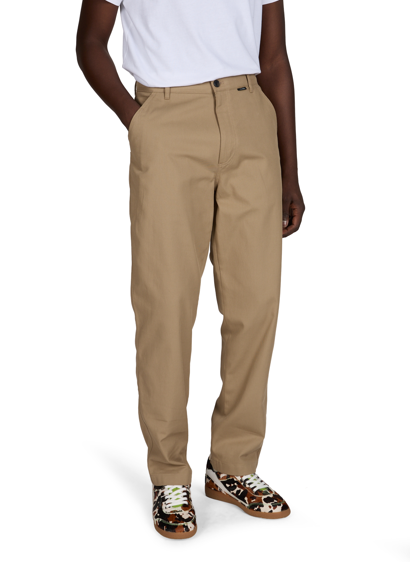 Pantalon droit Toledo en coton CLOSED Beige