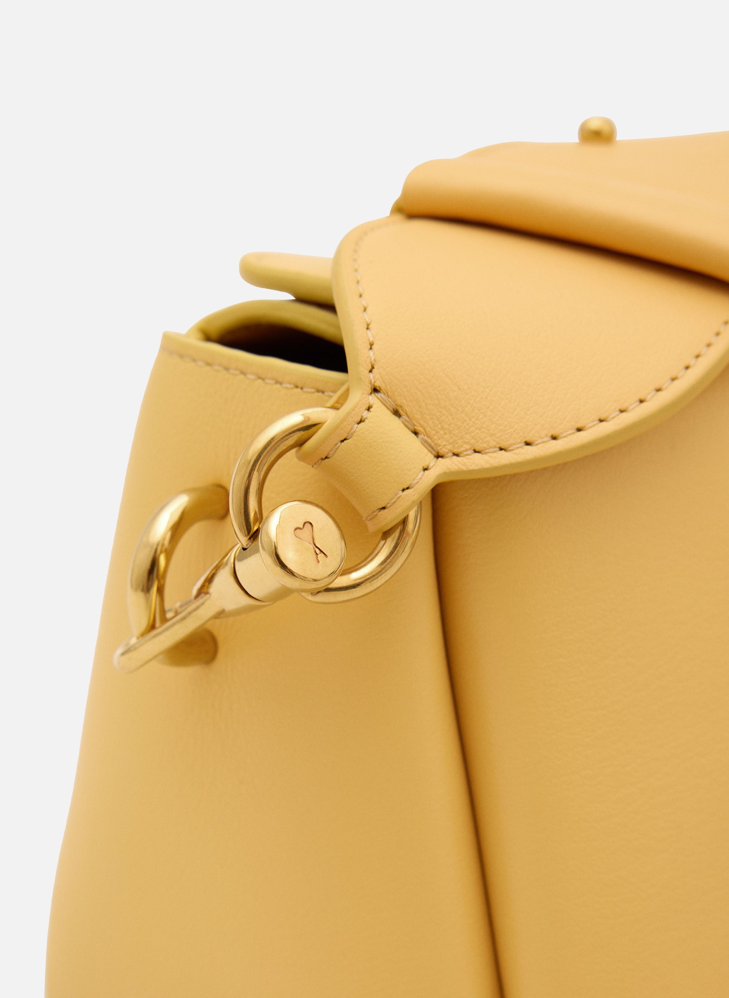 Sac carrousel unisexe AMI PARIS Jaune