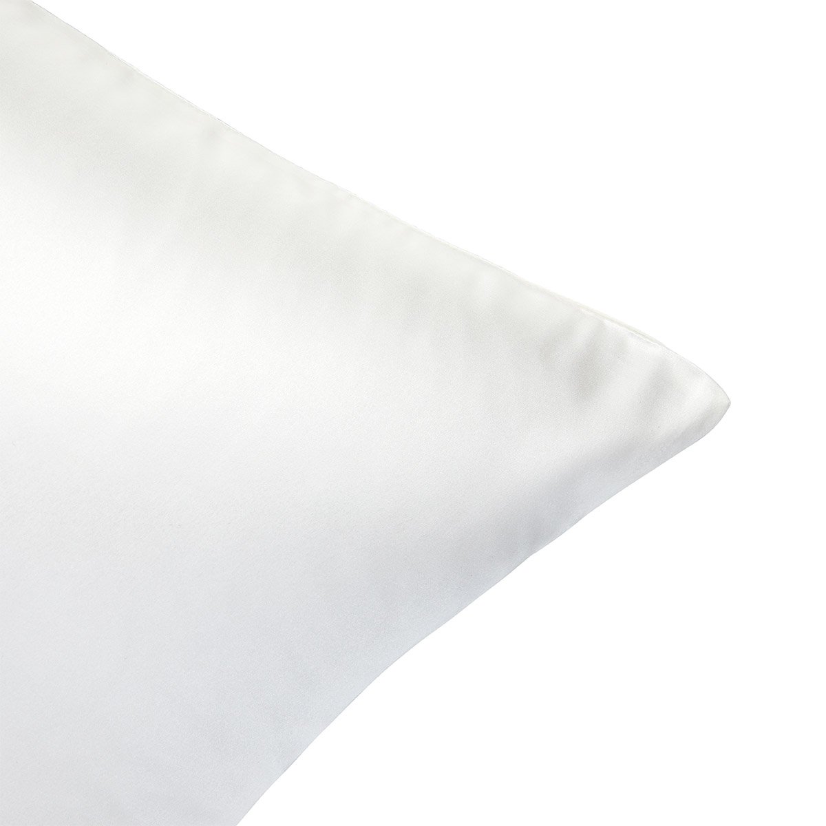 Taie d'oreiller en soie, silksham BOSS HOME Blanc