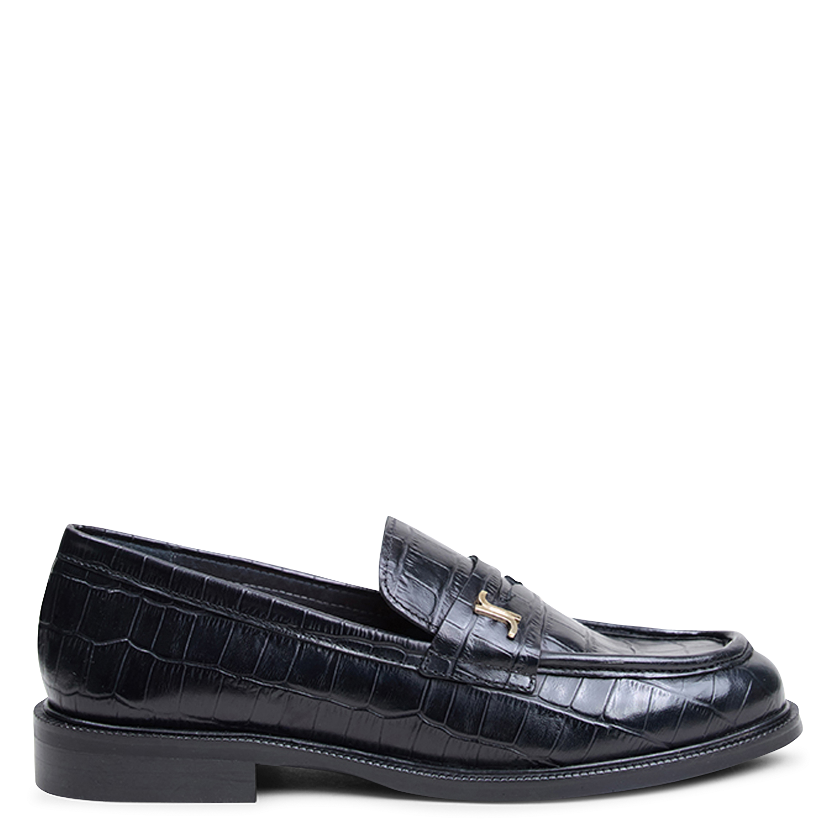 Mocassins en cuir duedi JONAK Noir