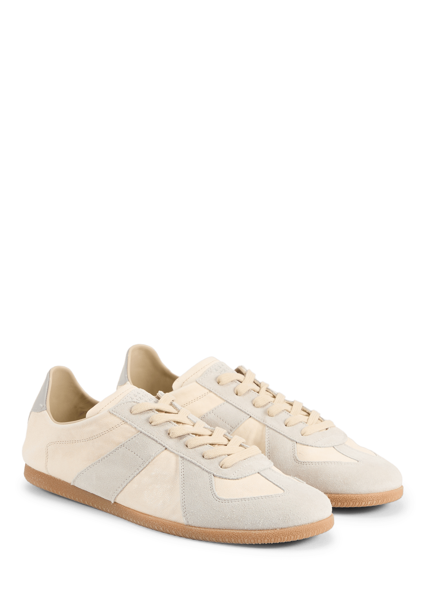 Baskets basses en cuir MAISON MARGIELA Beige