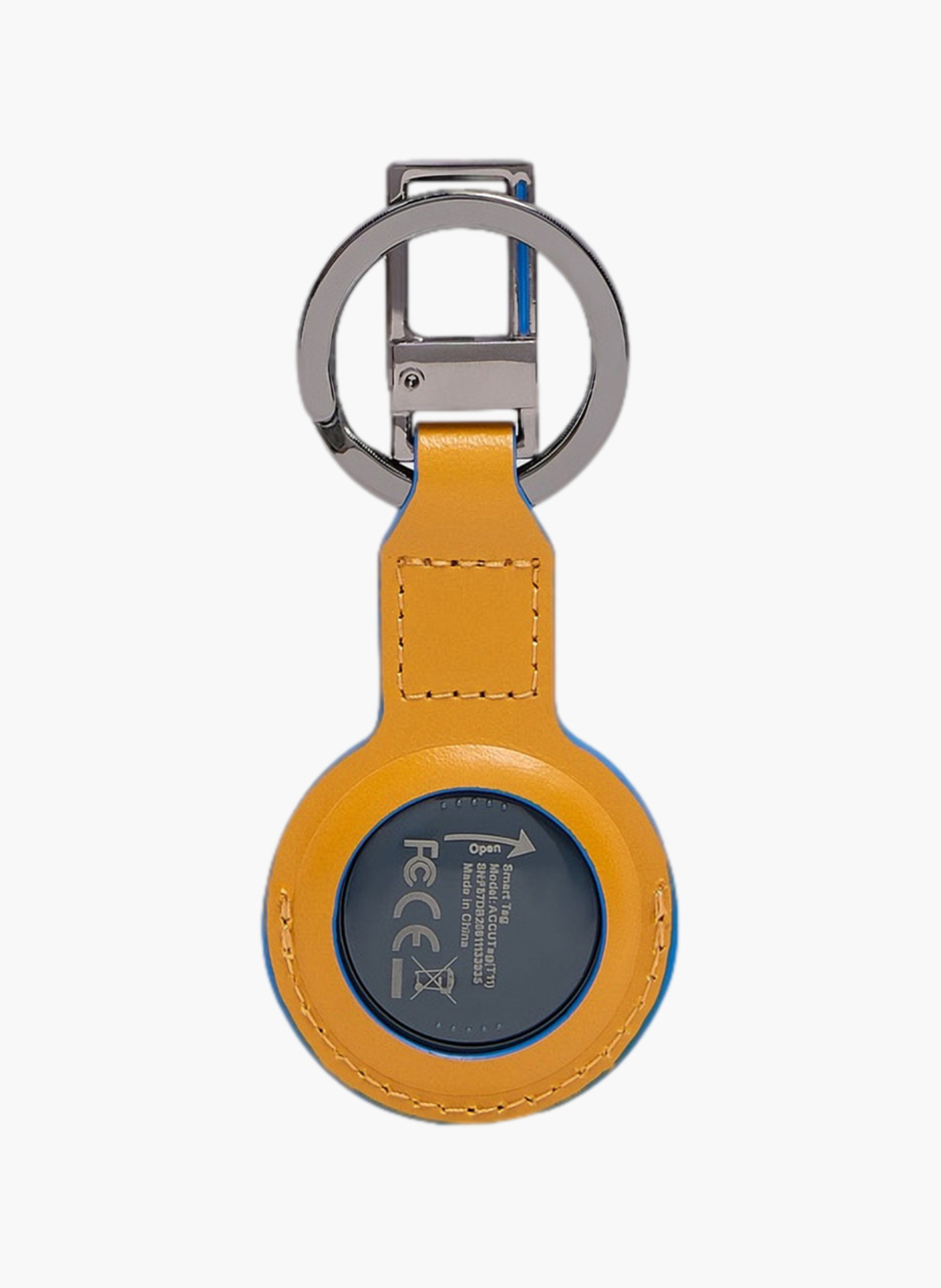 Porte-clés avec connequ 4.0 PIQUADRO Jaune