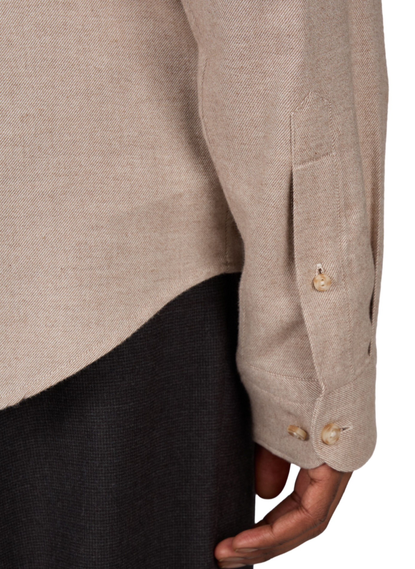 Baumwollhemd ETON Beige