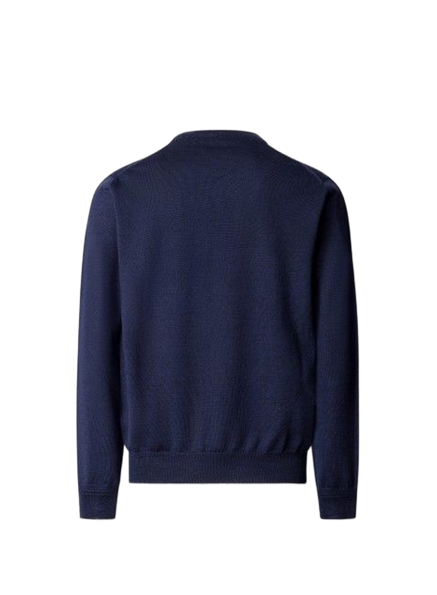 Maglione collo a V in lana FACONNABLE Blu