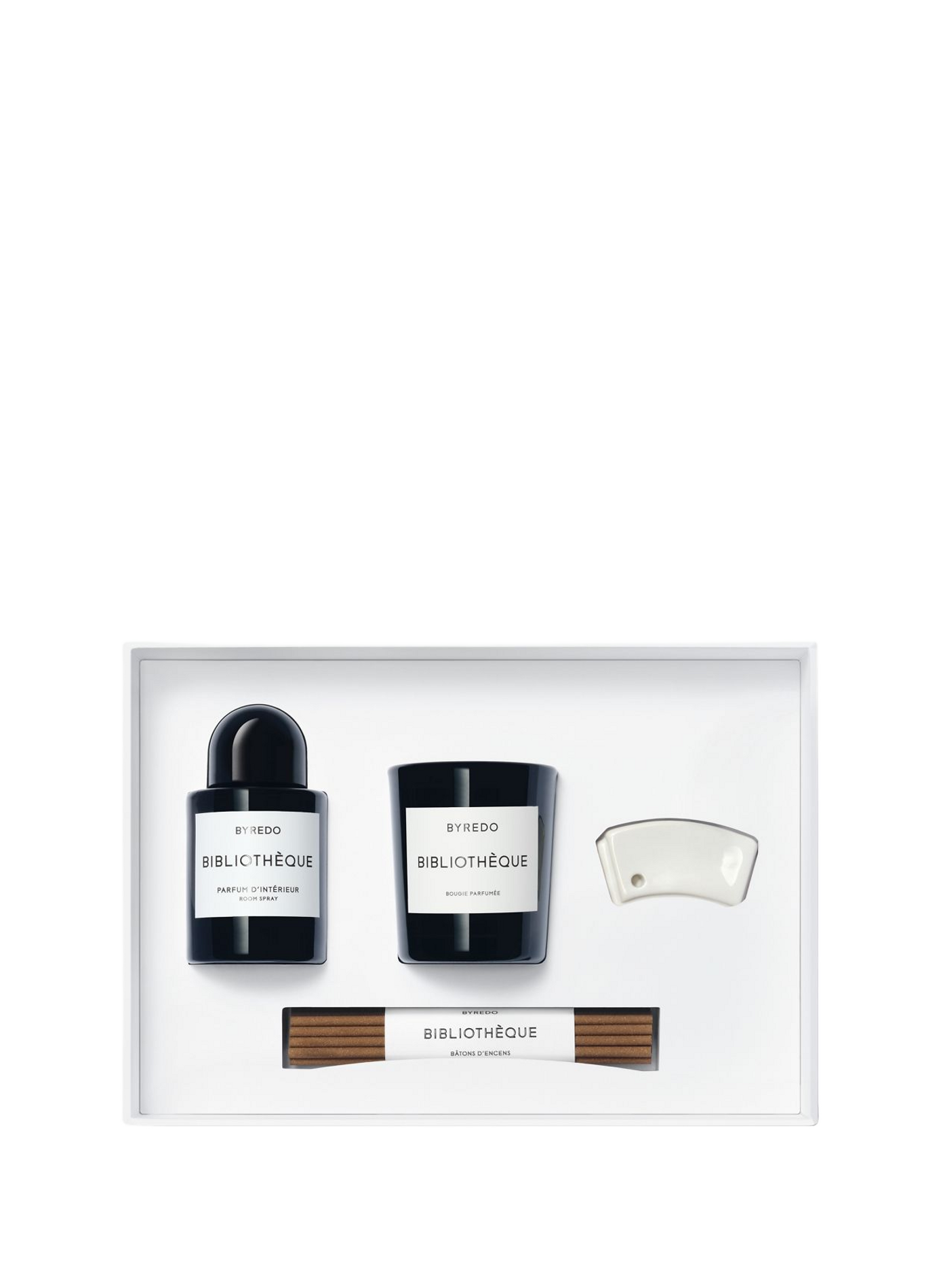 Coffret -  Bibliothèque - Bougie Parfumée BYREDO No color