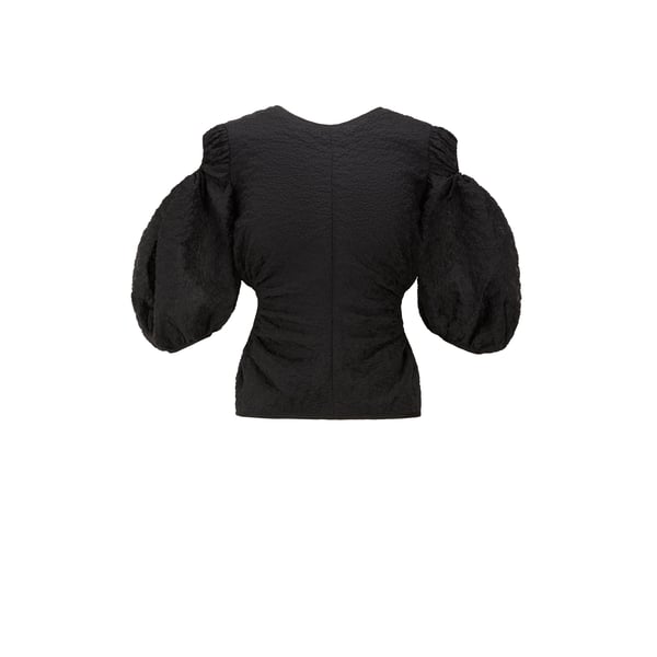 Top Fie avec découpes en coton mélangé