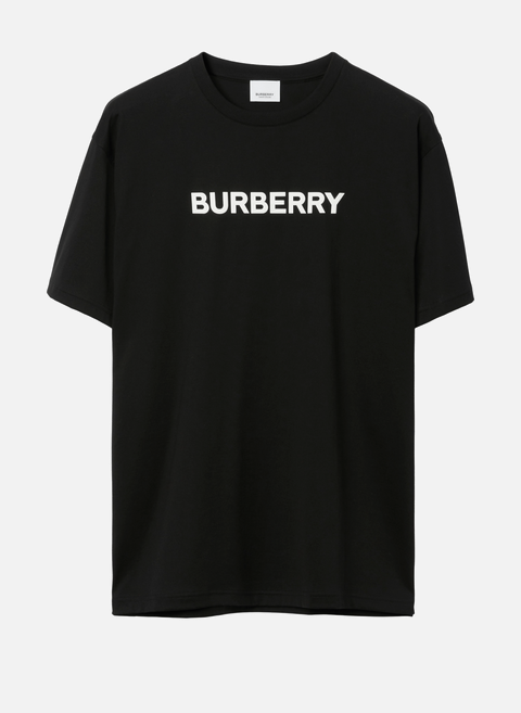 T-shirt en coton  NoirBURBERRY 