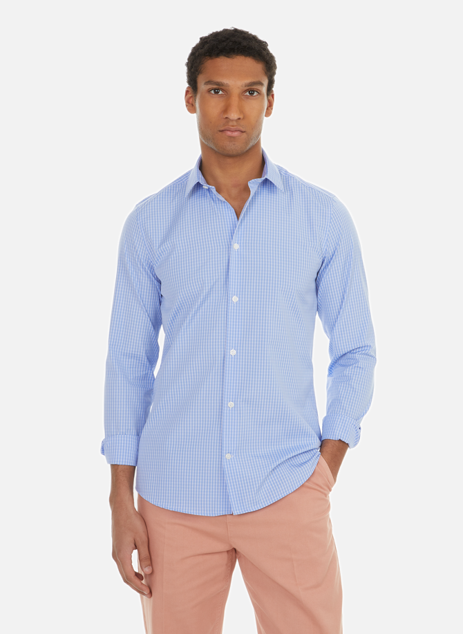 Button Down long-sleeve cotton Shirt AU PRINTEMPS PARIS