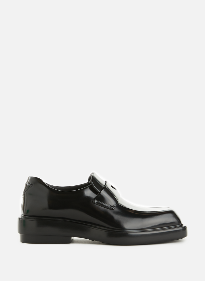 Smooth leather loafers PRADA