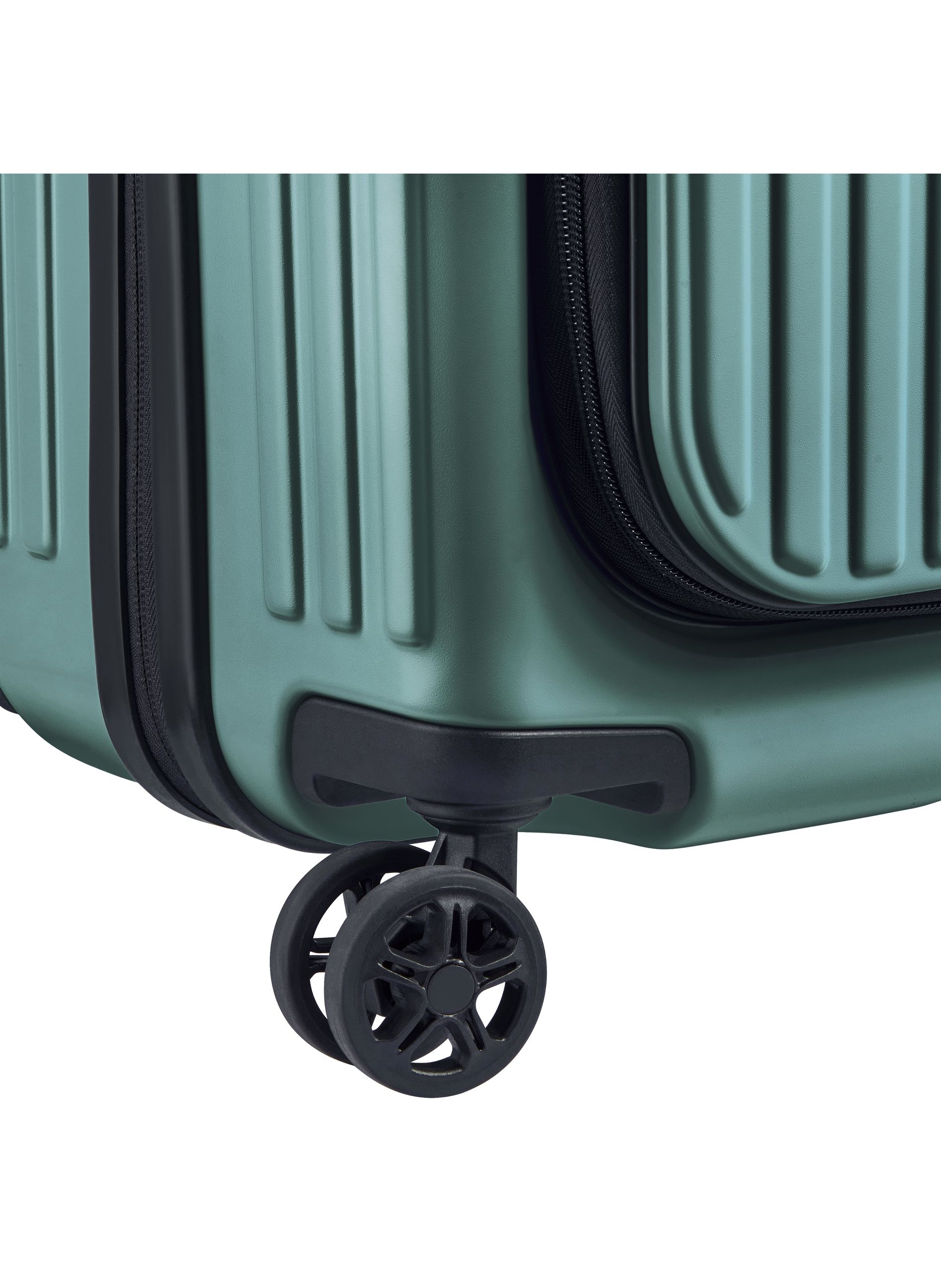 Valise soute rigide taille l - securitime zip DELSEY PARIS Vert