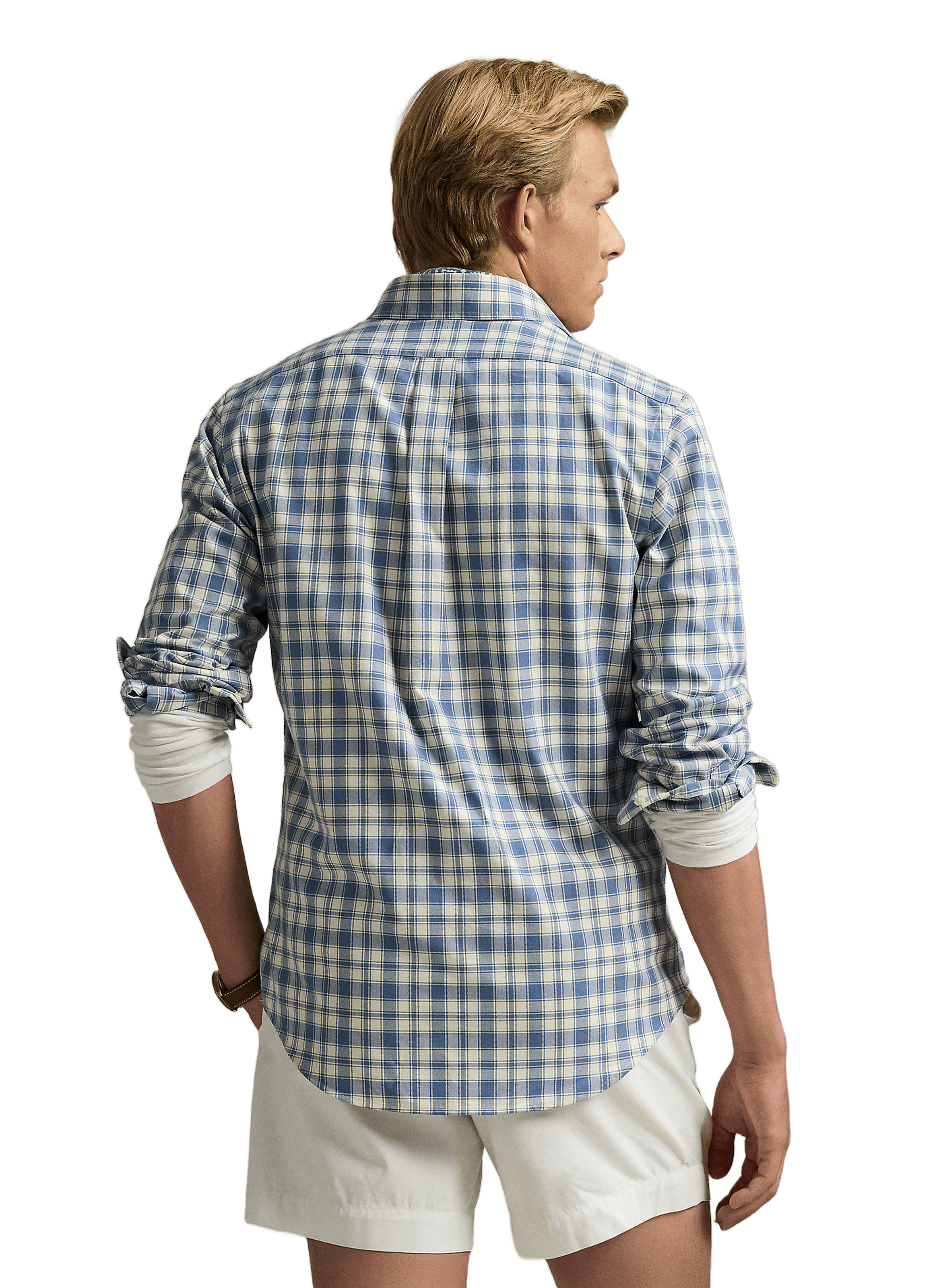 Chemise à carreaux  POLO RALPH LAUREN Bleu