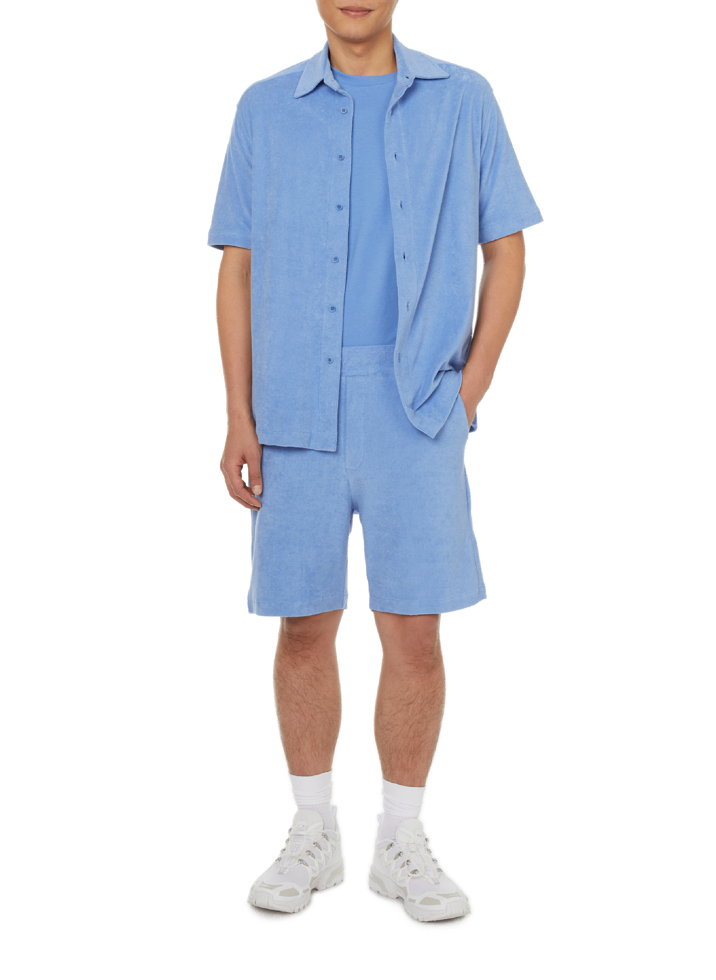 Towelling shirt  SAISON 1865 Blue