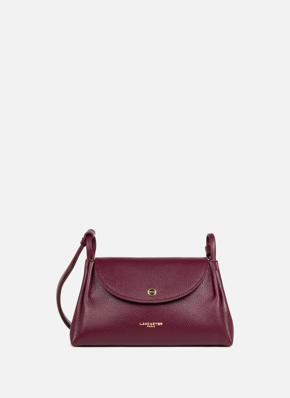 Grand sac trotteur - accordéon double Rouge by LANCASTER LANCASTER Grand sac trotteur - accordéon double Rouge