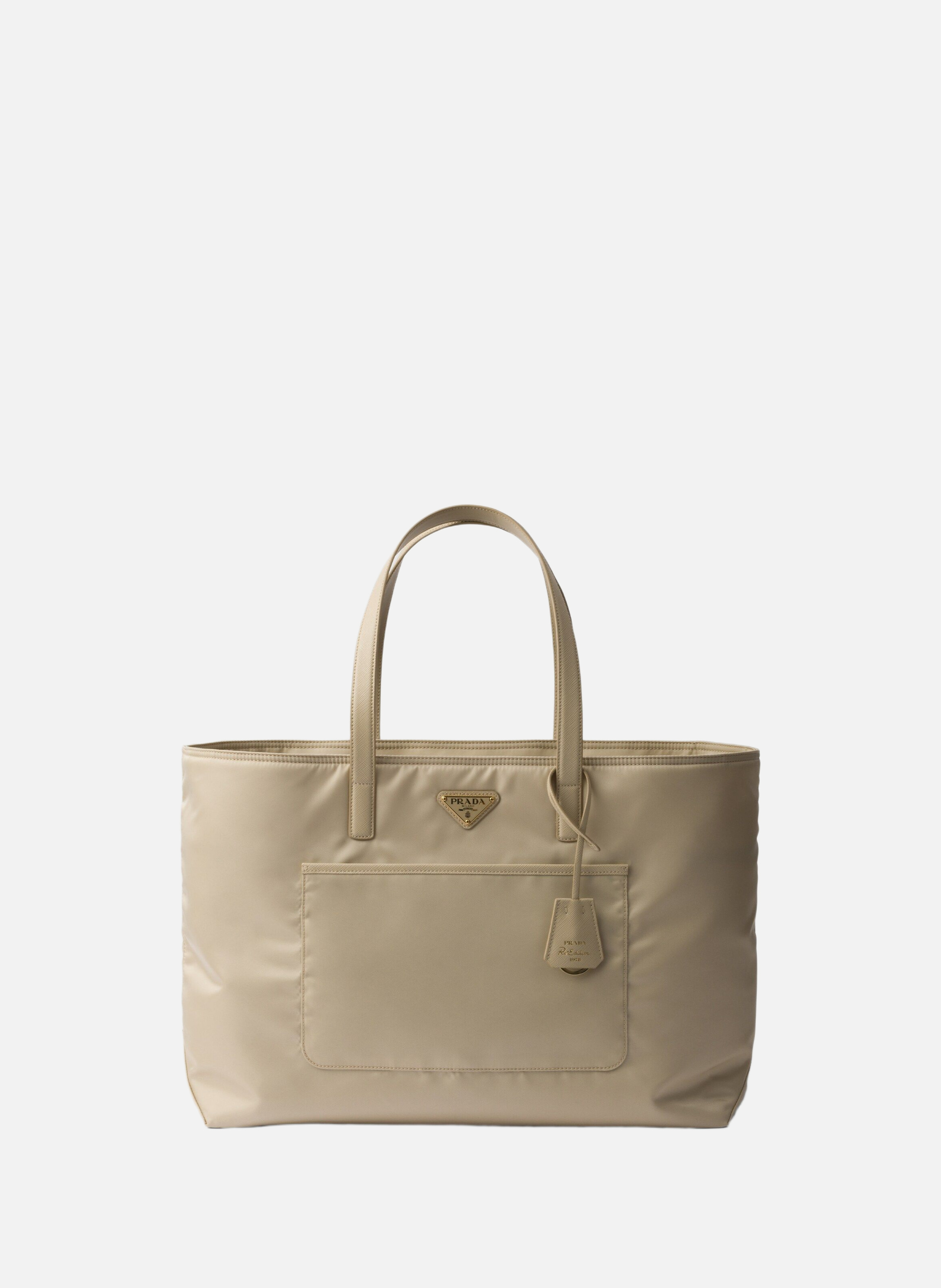 Grand cabas prada re-edition 1978 en re-nylon et c PRADA Beige