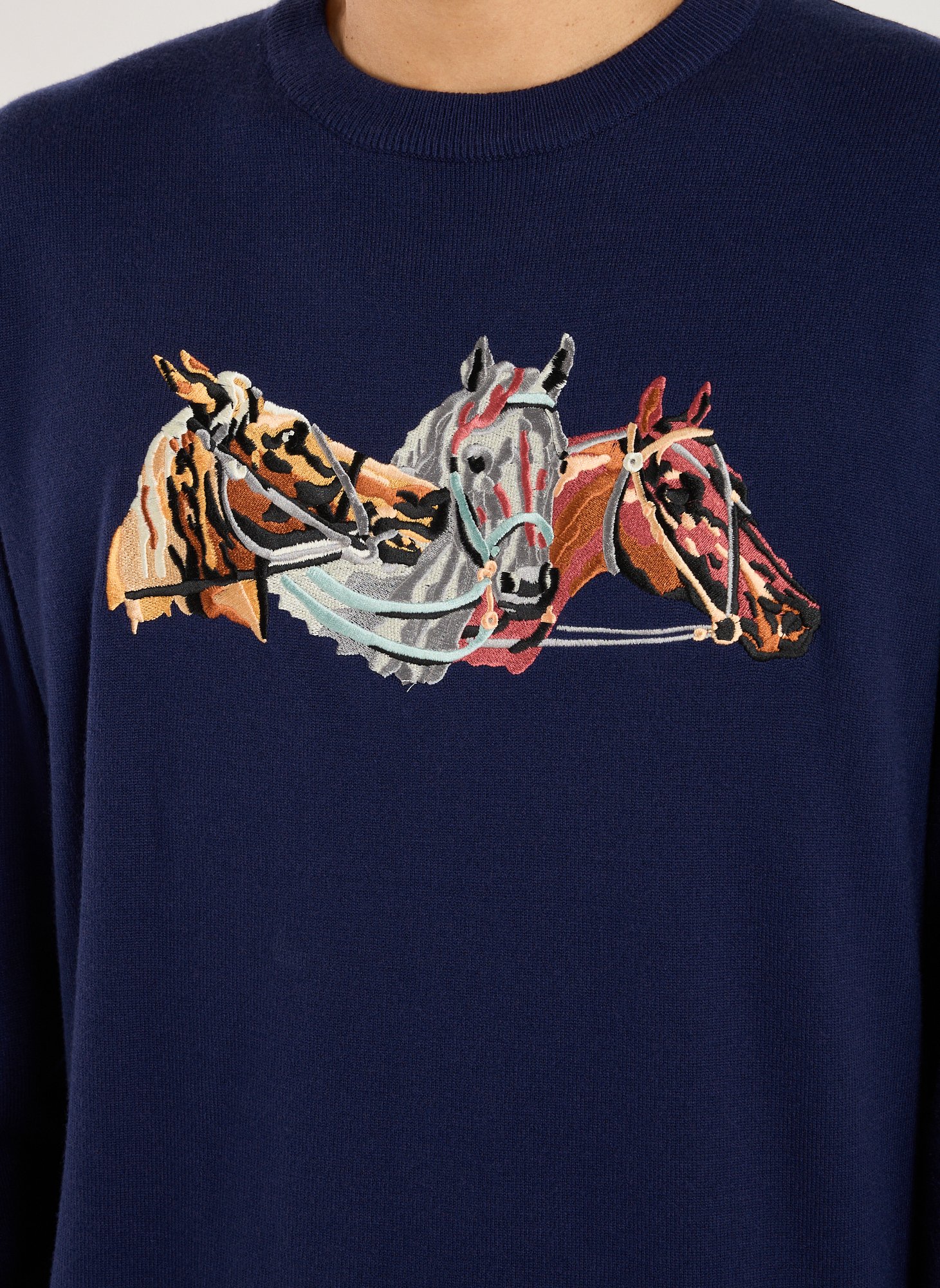 Logo jumper HELAS CAPS Blue