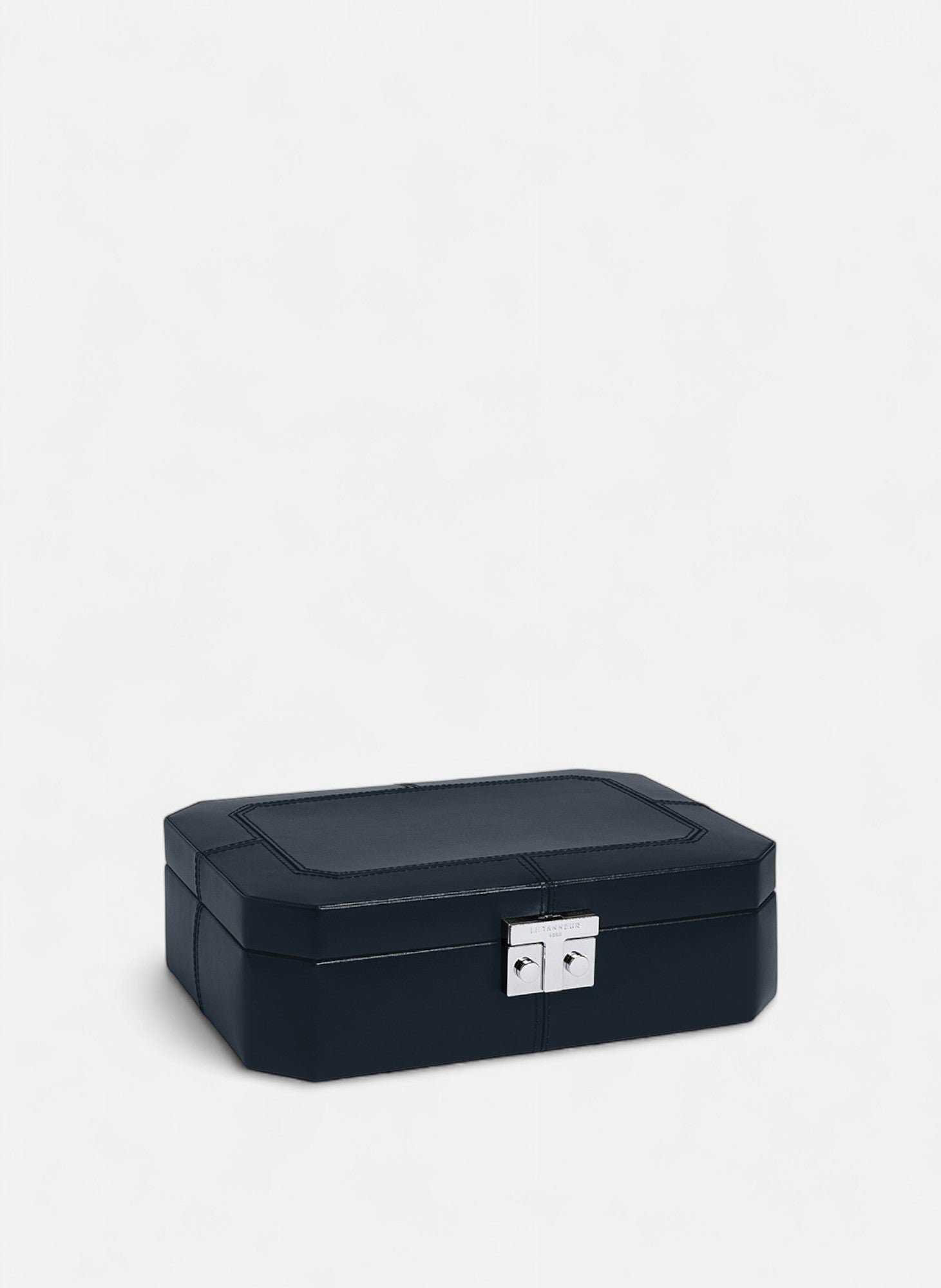 Coffret 8 montres fermoir t en cuir LE TANNEUR Bleu