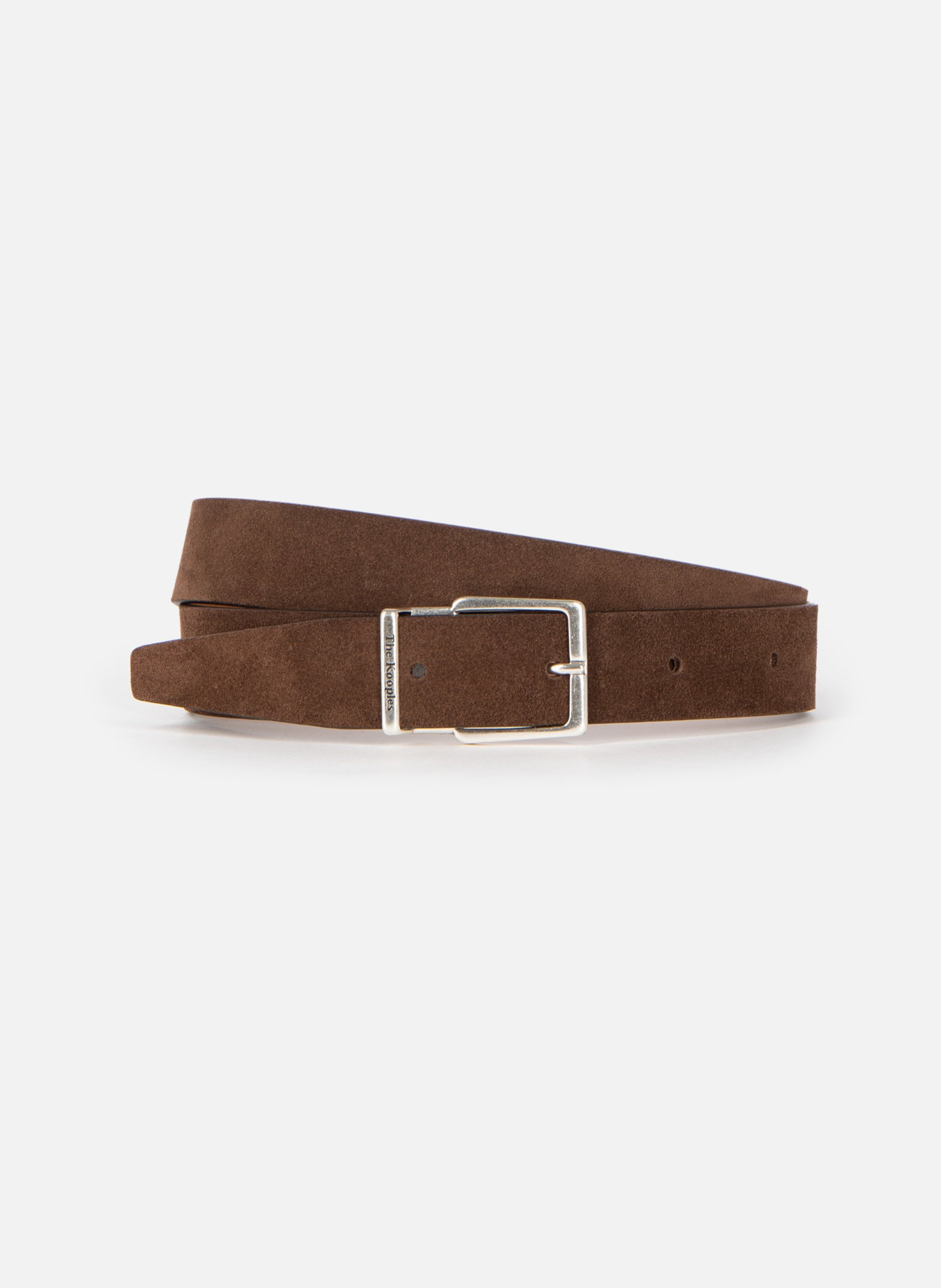 Ceinture en suède THE KOOPLES Marron